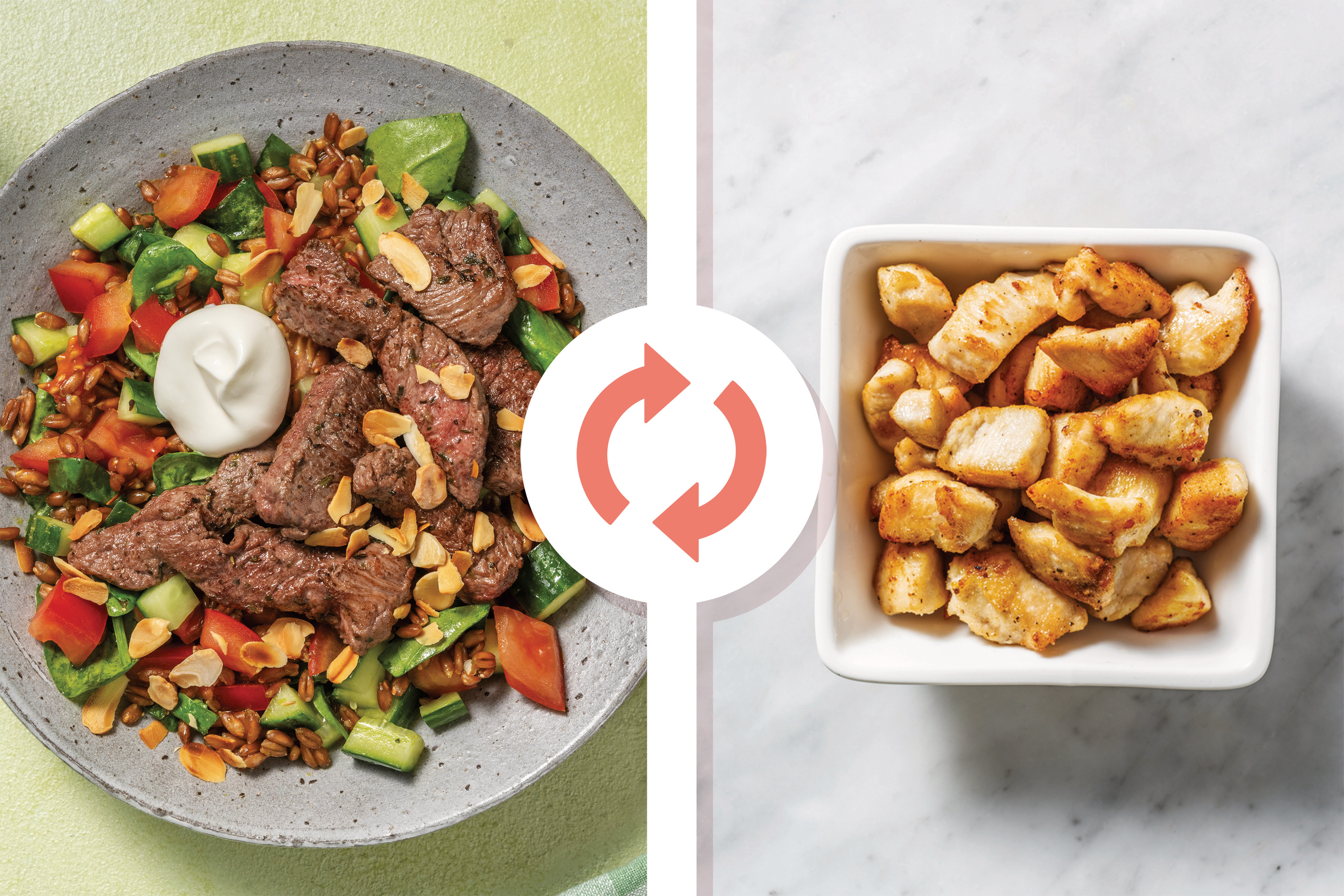 Balanced Greek-Style Chicken Bowl