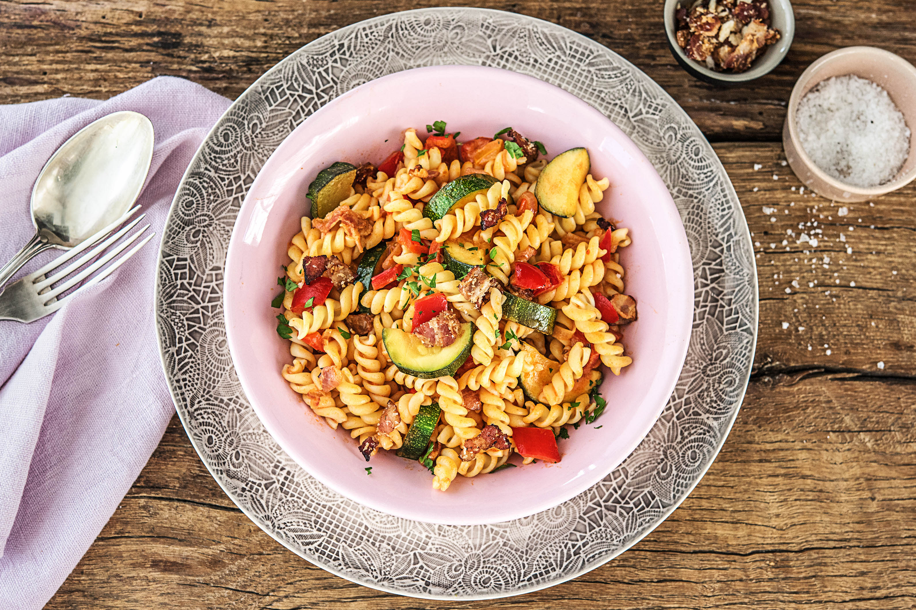 Mixed Pepper Fusilli