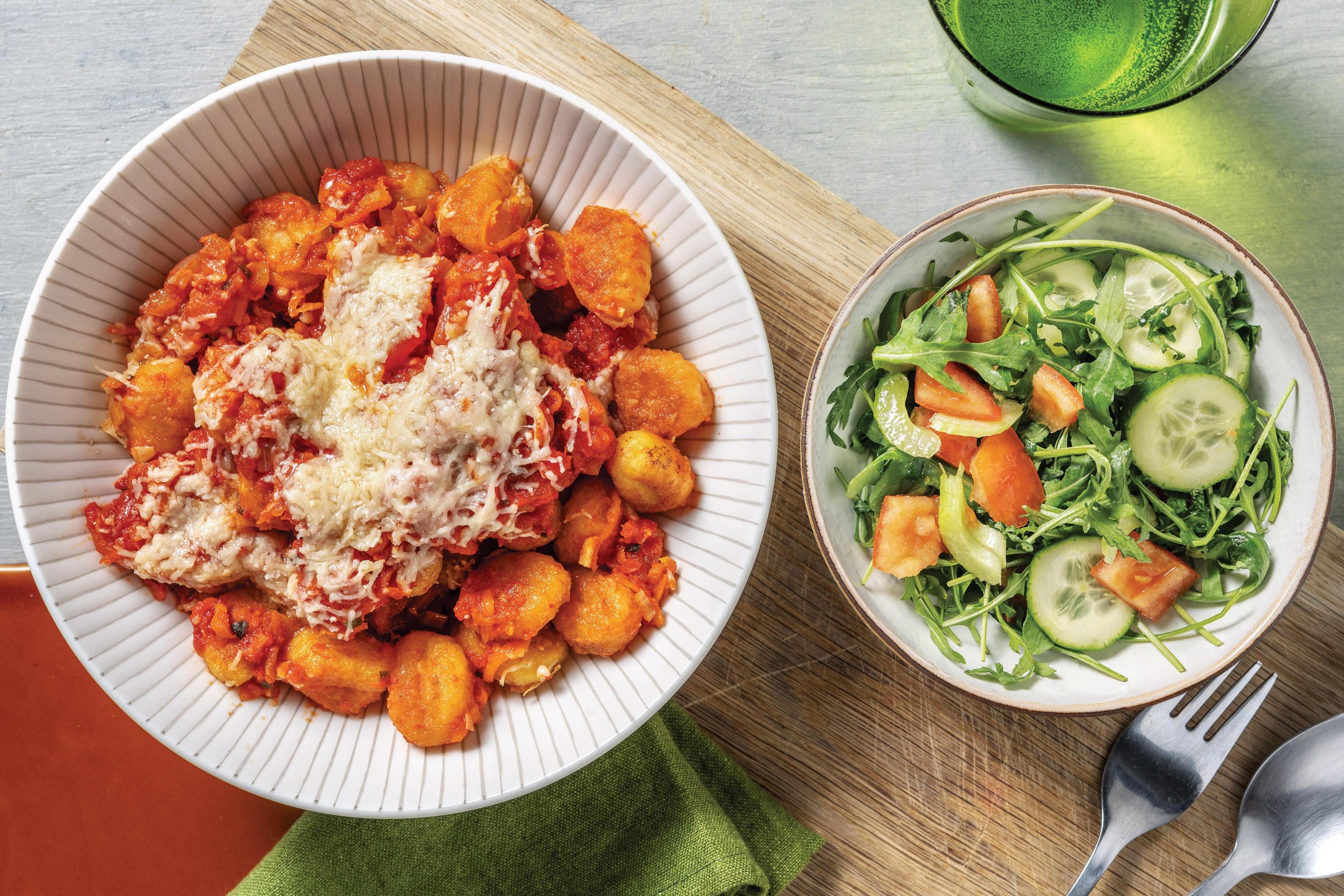 Grilled Veggie-Loaded Gnocchi
