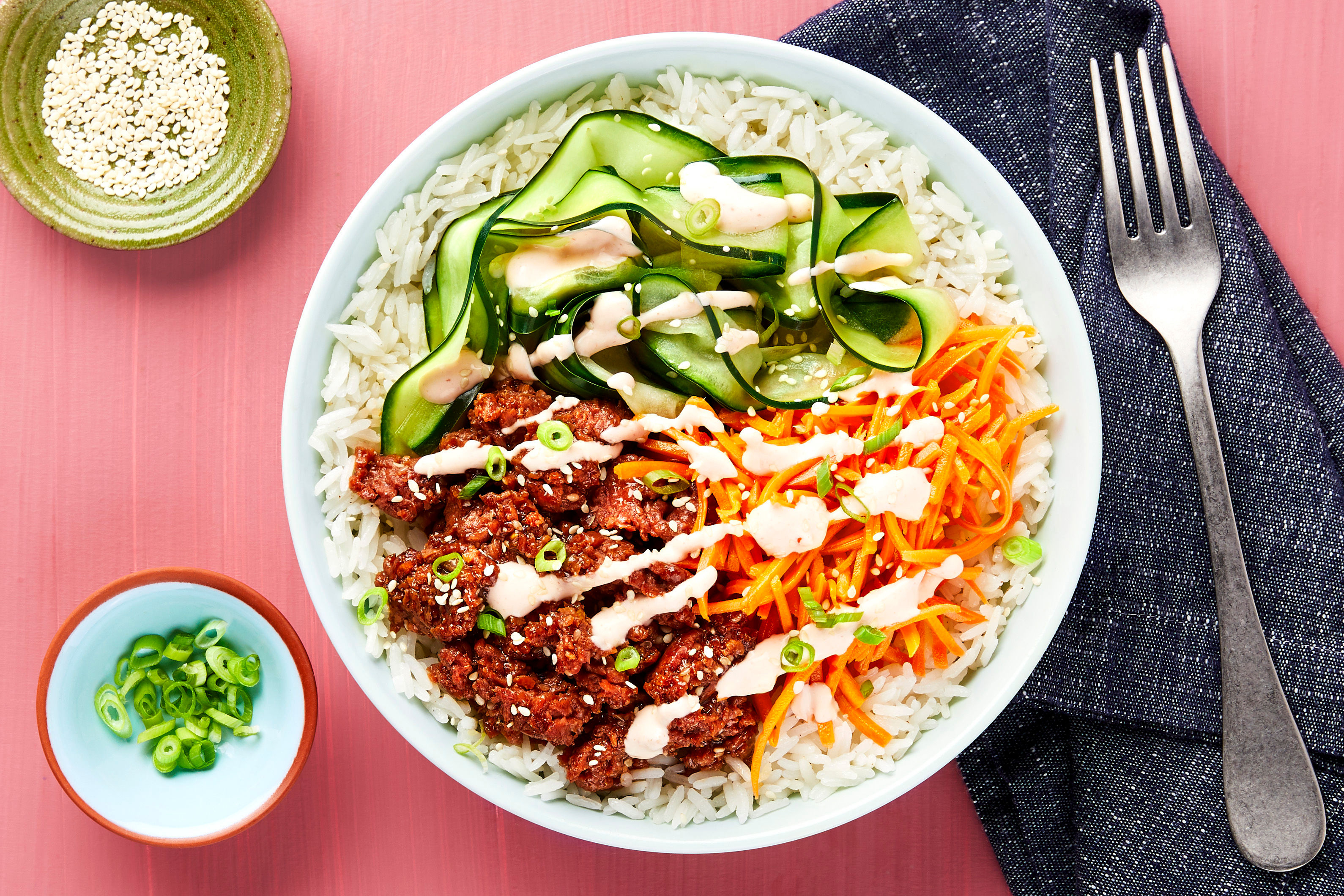 Plant-Based Protein Bulgogi Bowls
