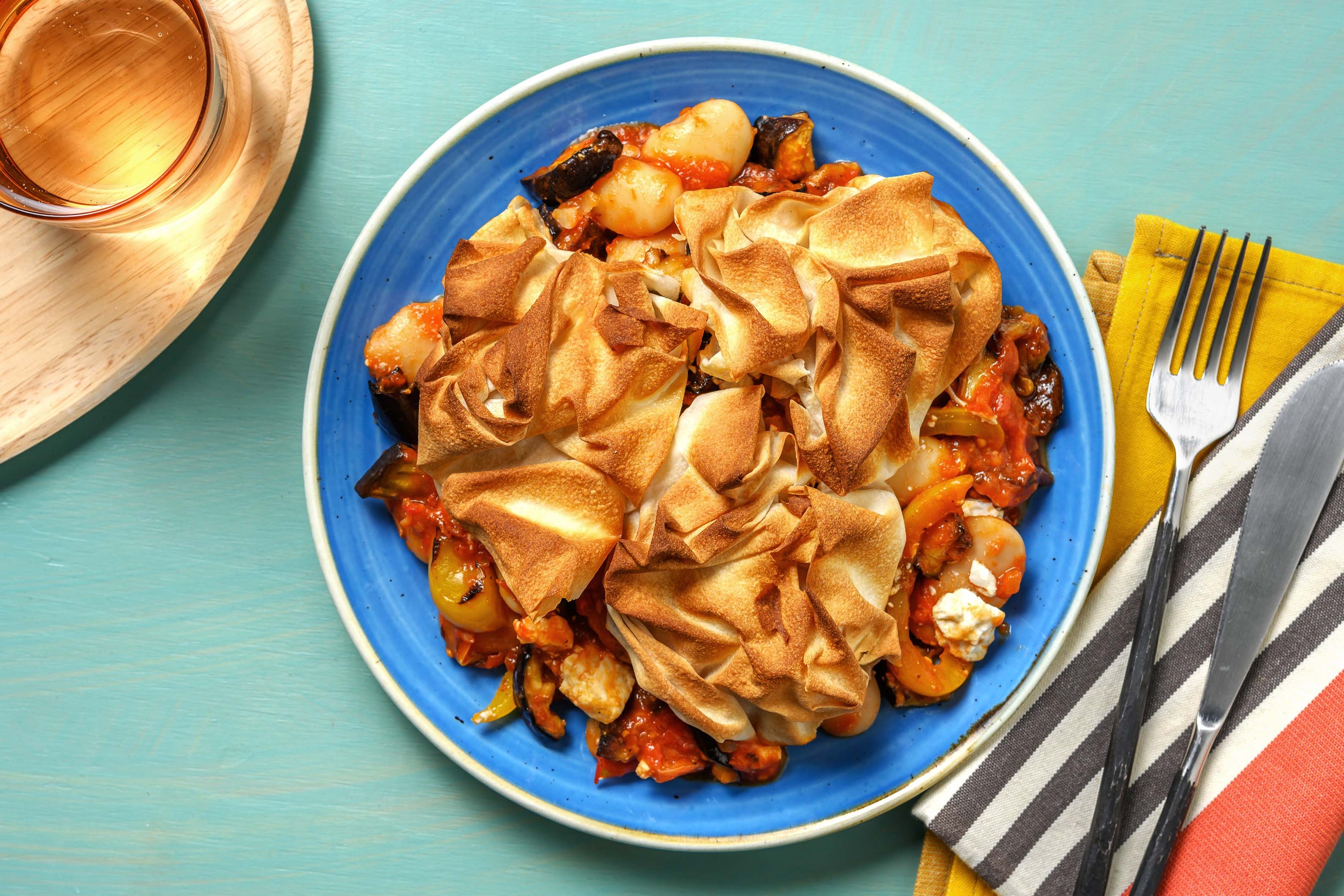 Ratatouille Scrunch Pie