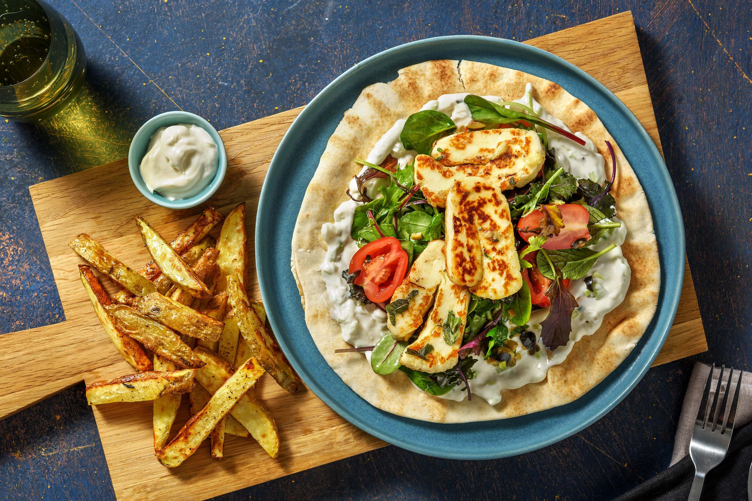 Tre Stelle Halloumi Gyros