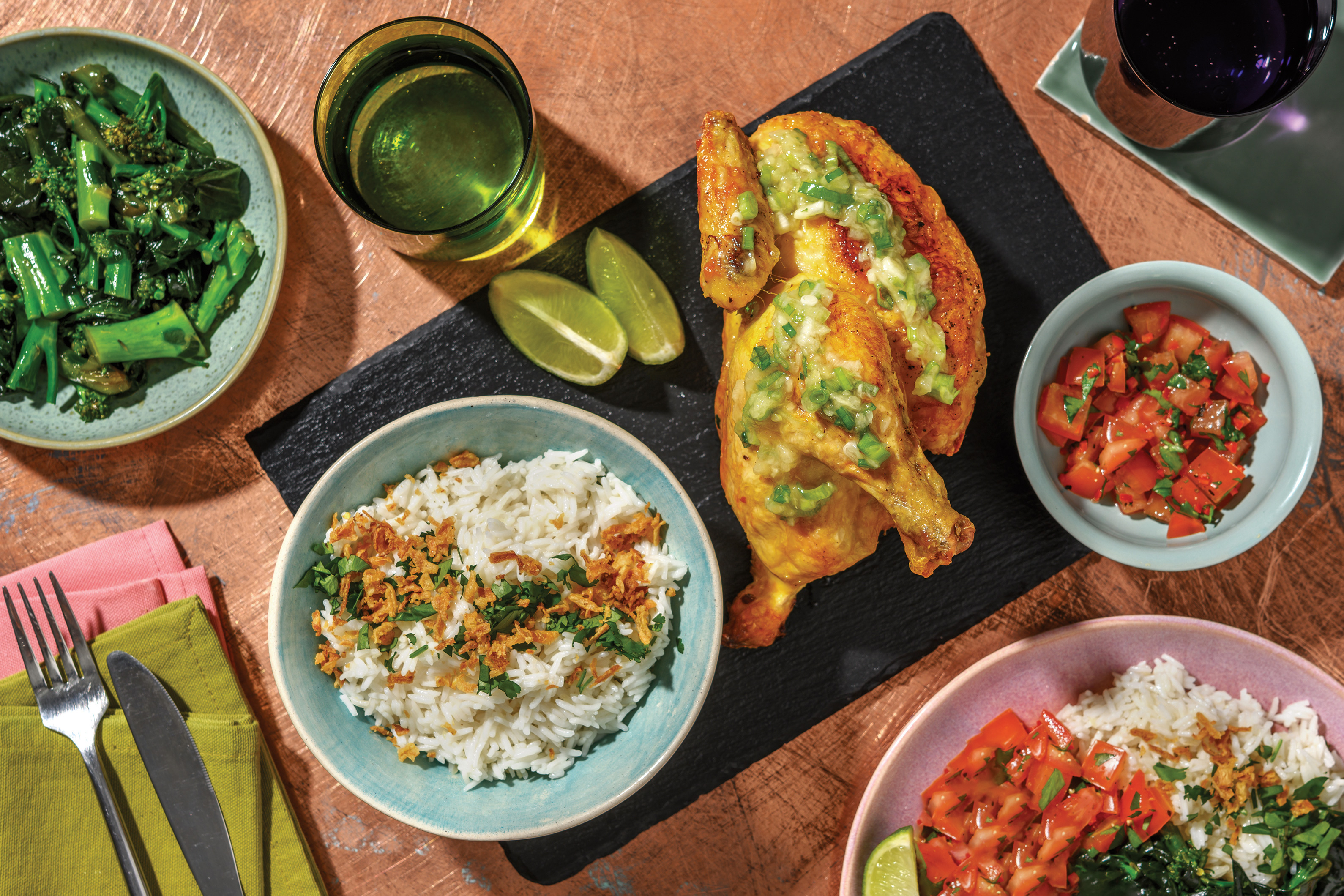 Hainanese-Style Chicken Rice