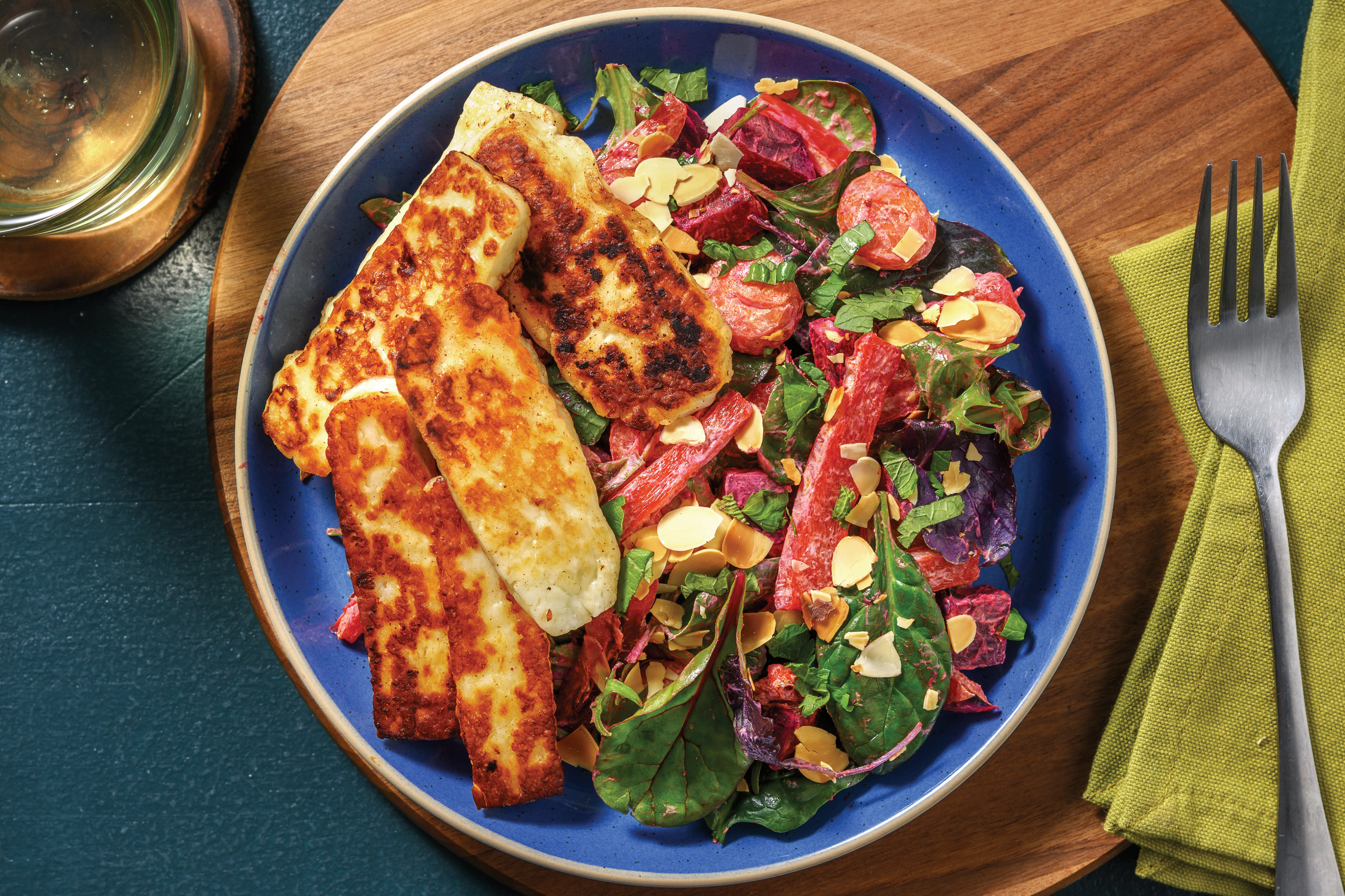 Haloumi & Roast Veggie Salad