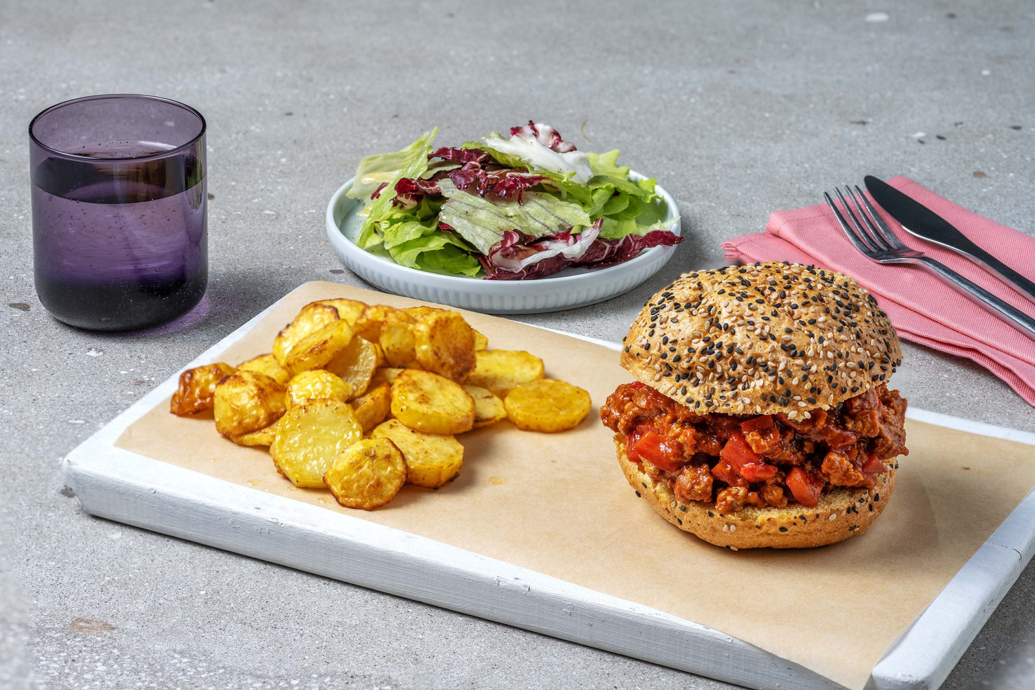 Sloppy joe Hamburger