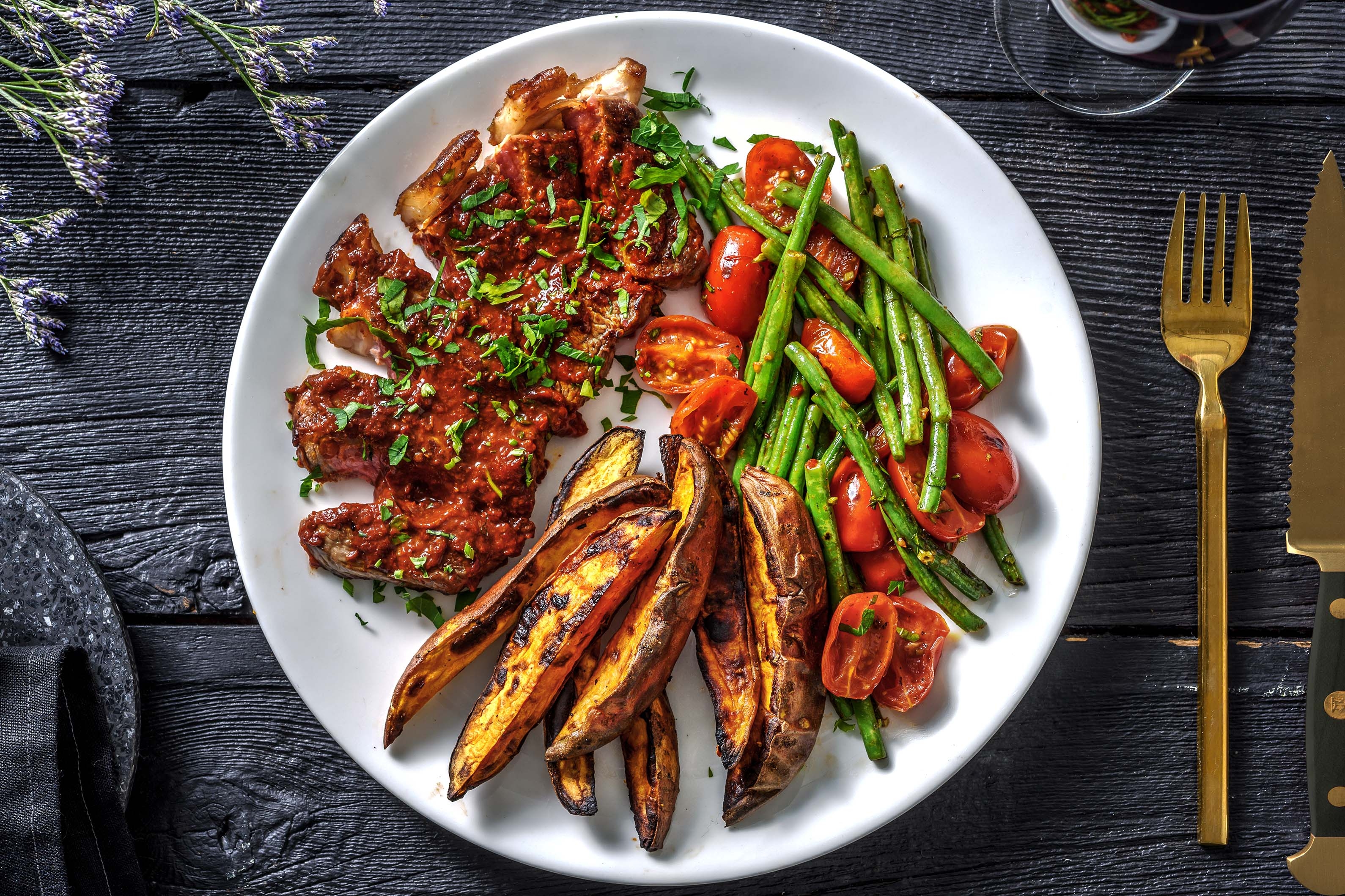 Matured Harissa Sirloin Steak