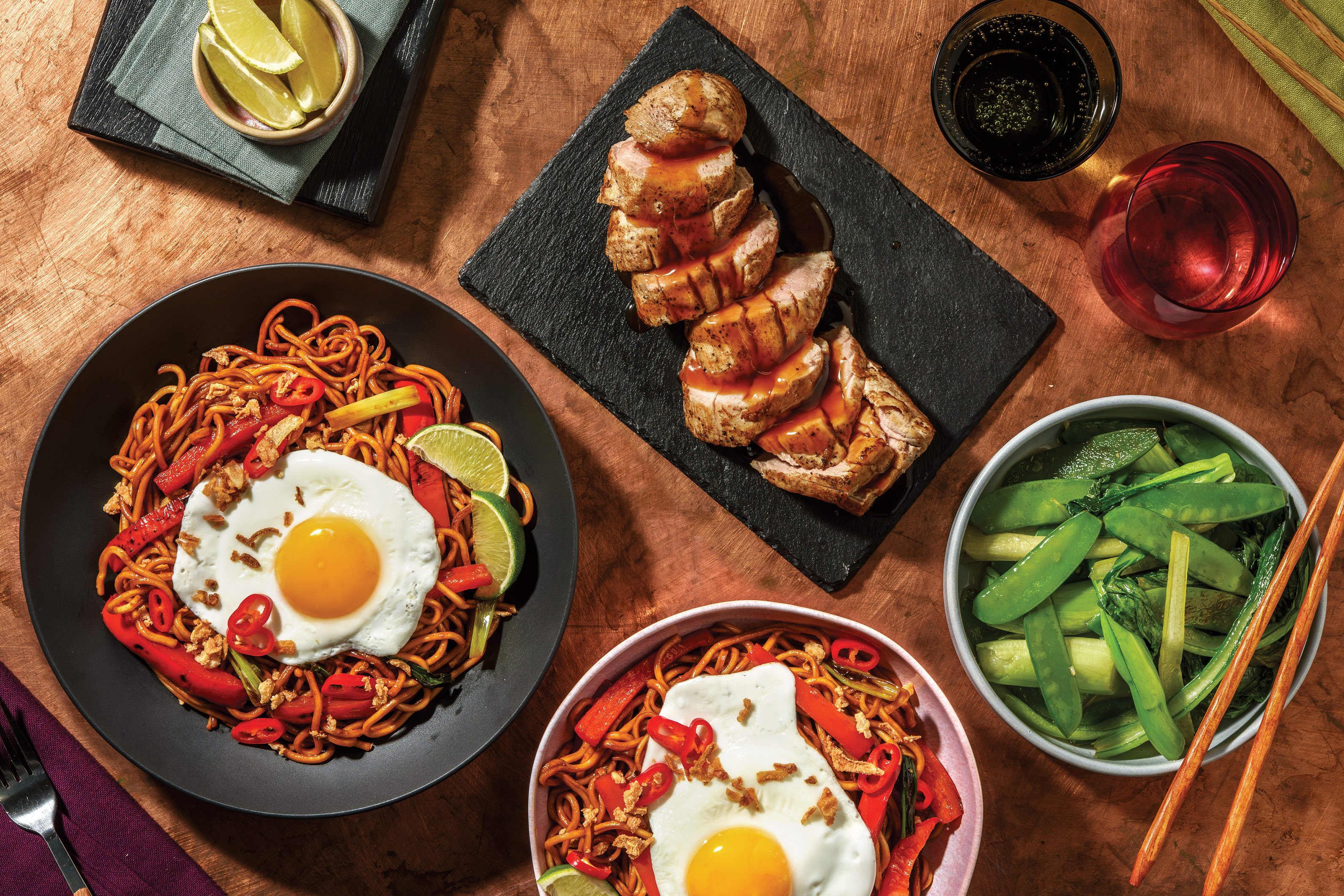 Hawker-Style Beef & Mie Goreng