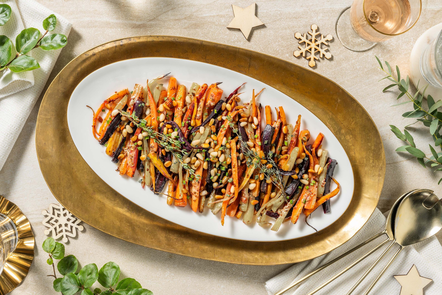 Glazed Heirloom Carrots and Parsnips