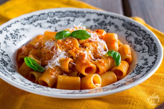 Orrecchiette calabrese nduja con ricotta