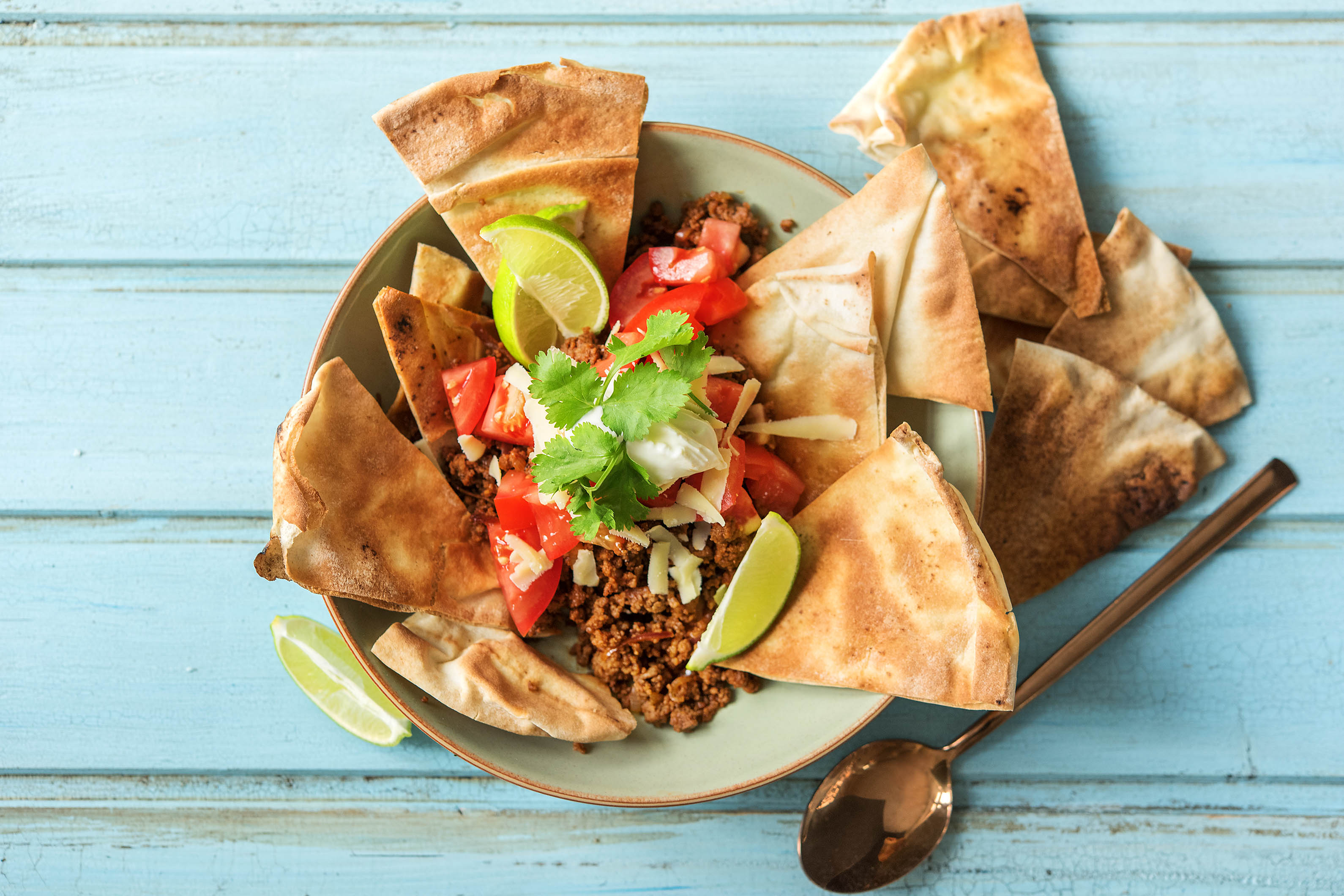 Healthy Mexican Nachos