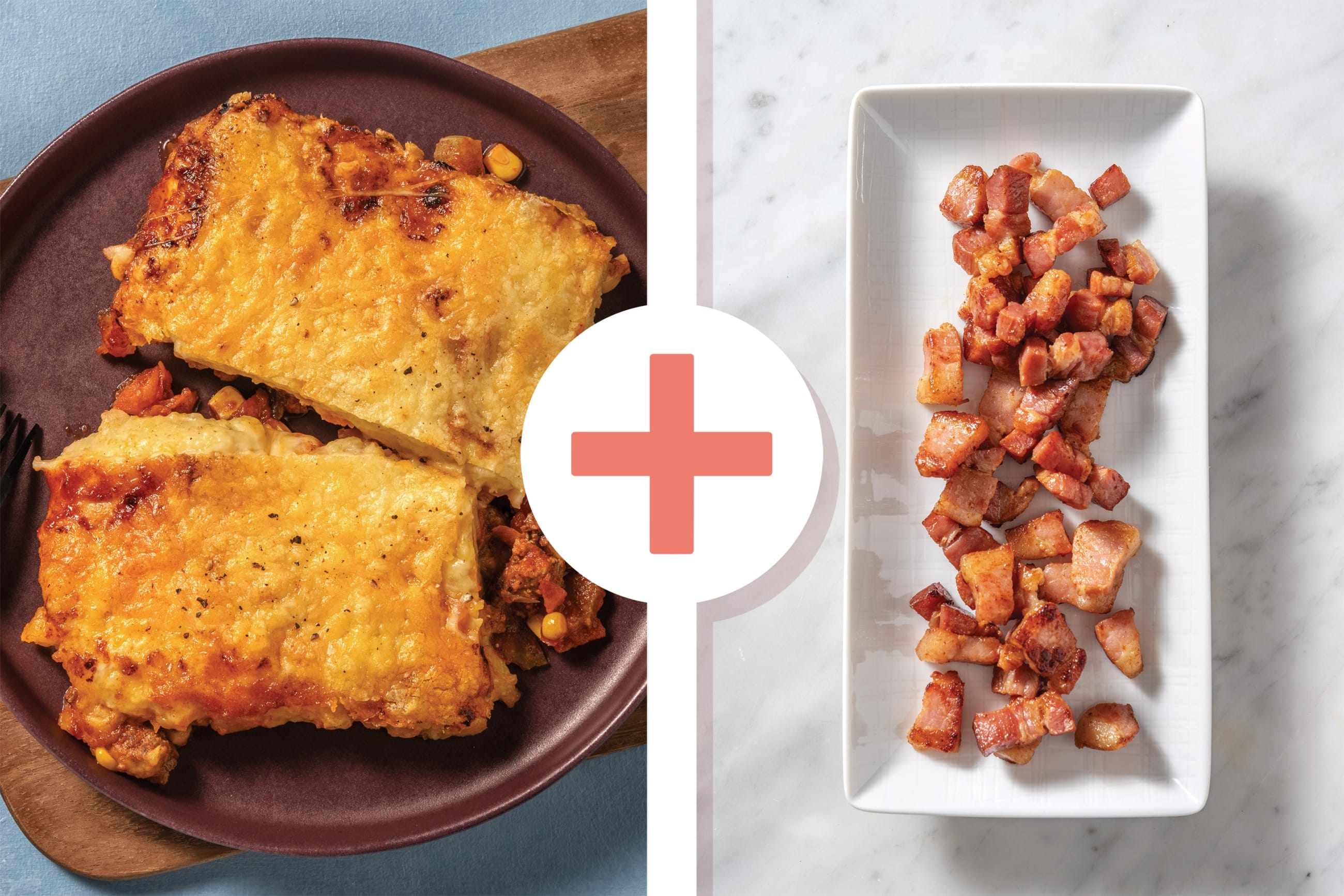 Hearty Beef & Bacon Pie