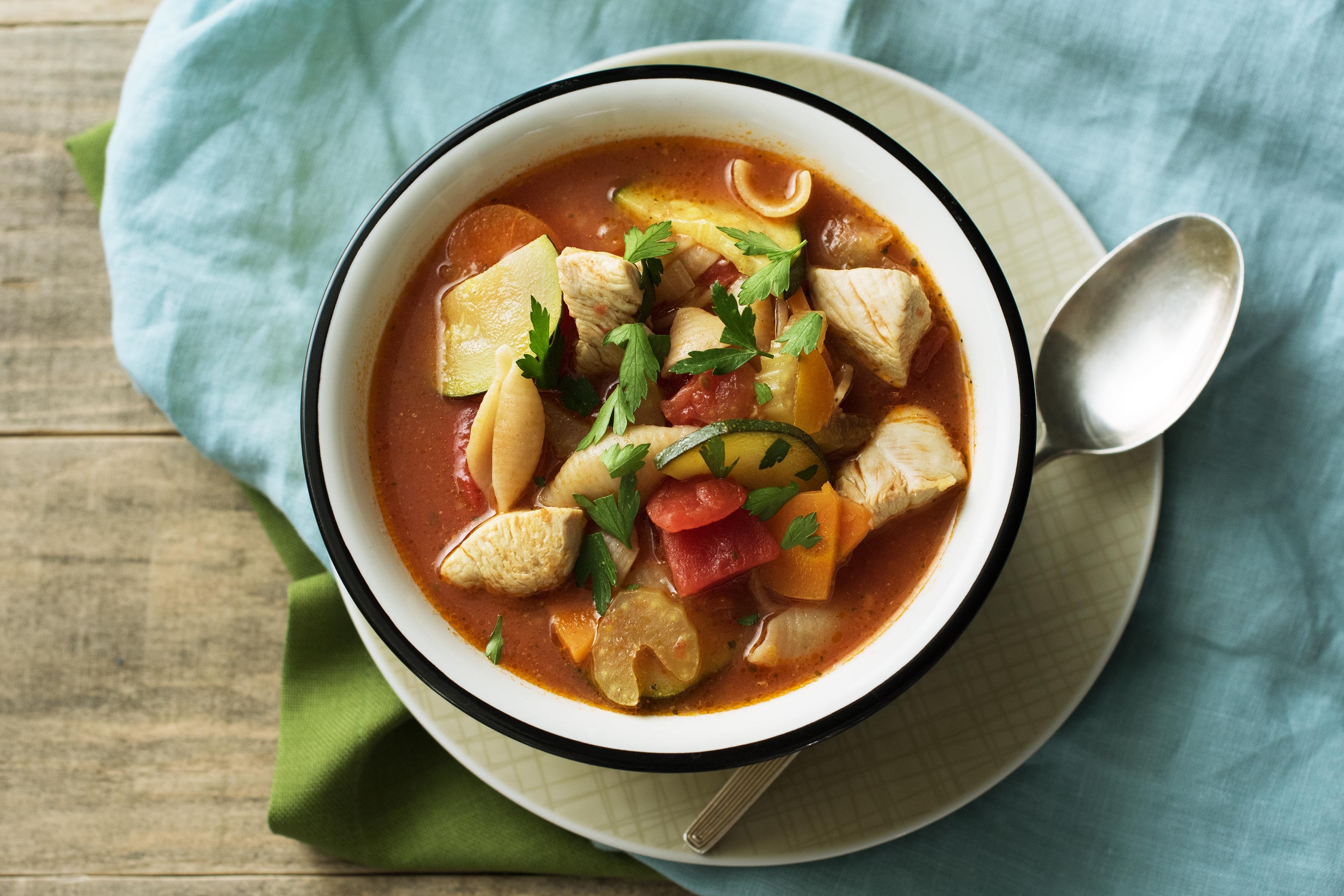 Hearty Chicken Minestrone