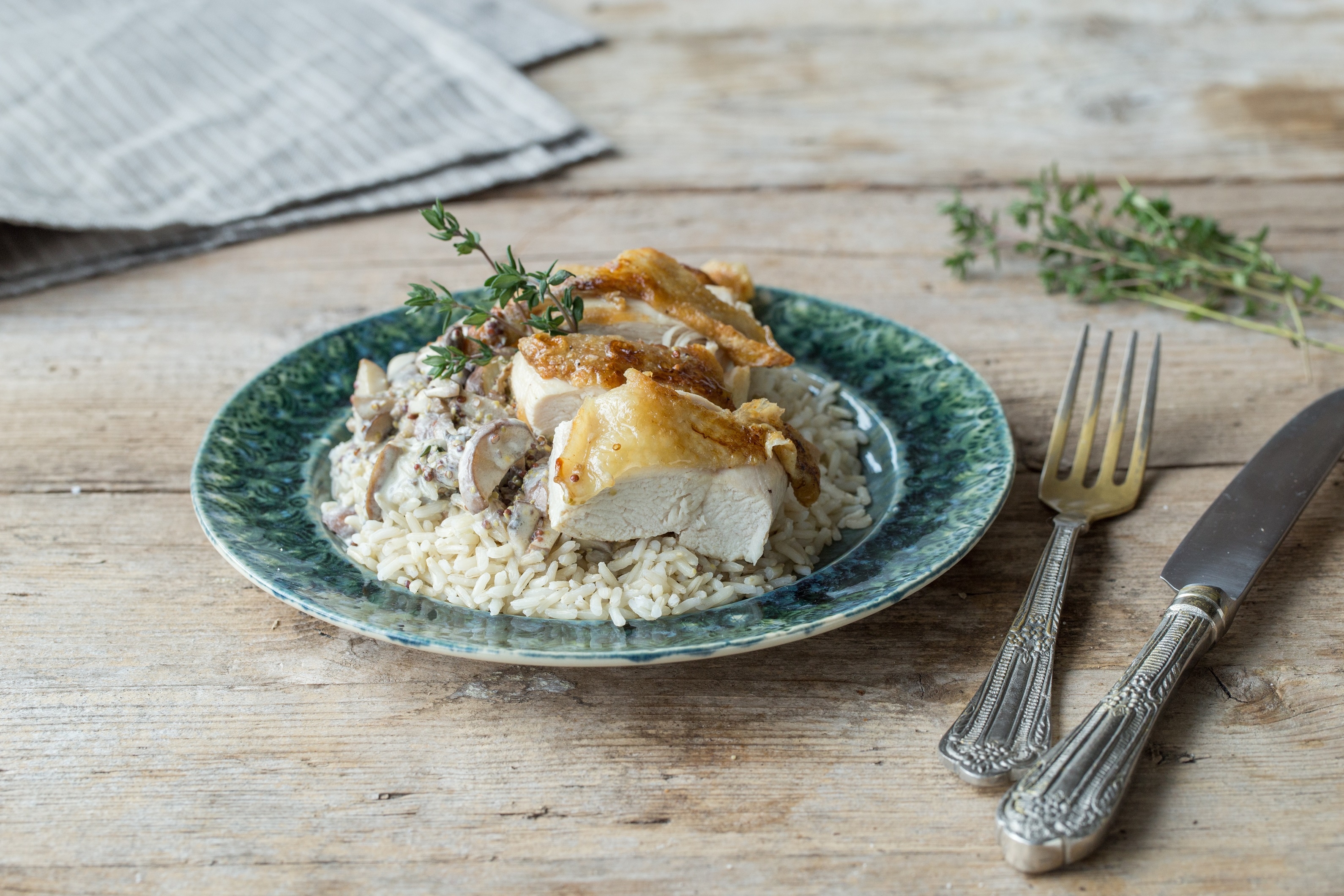 Hearty Roasted Chicken