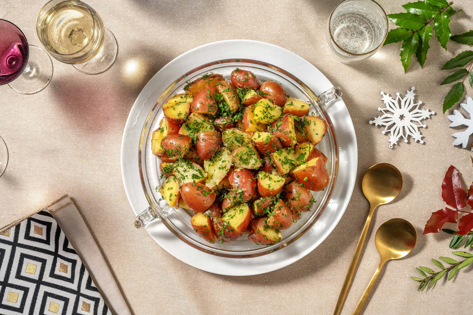 Herb and Butter Potatoes