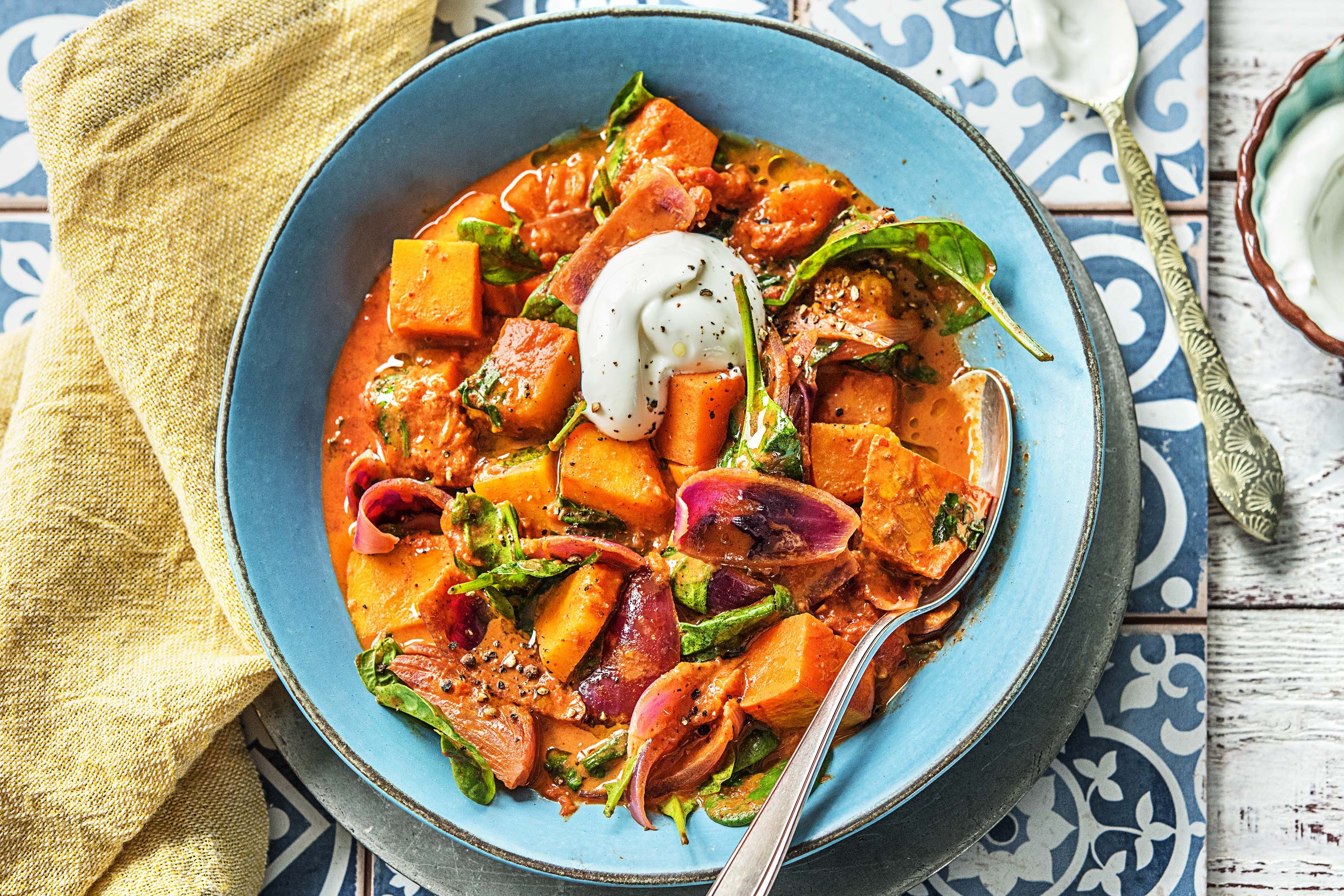 Indisches Kürbiscurry