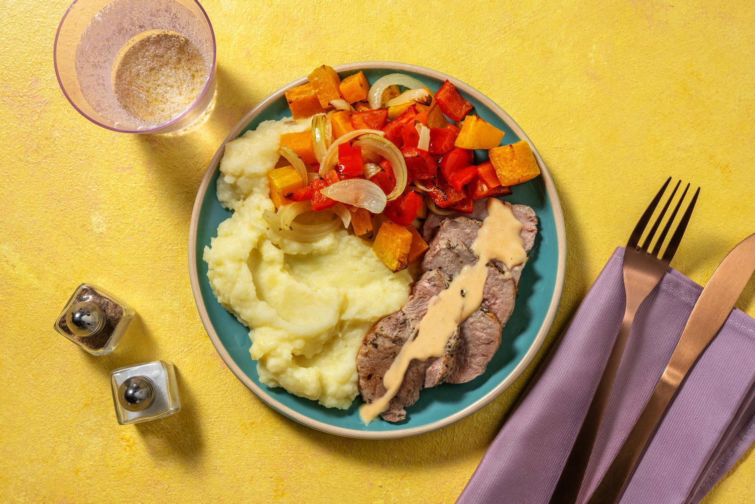 Filet de porc double aux herbes