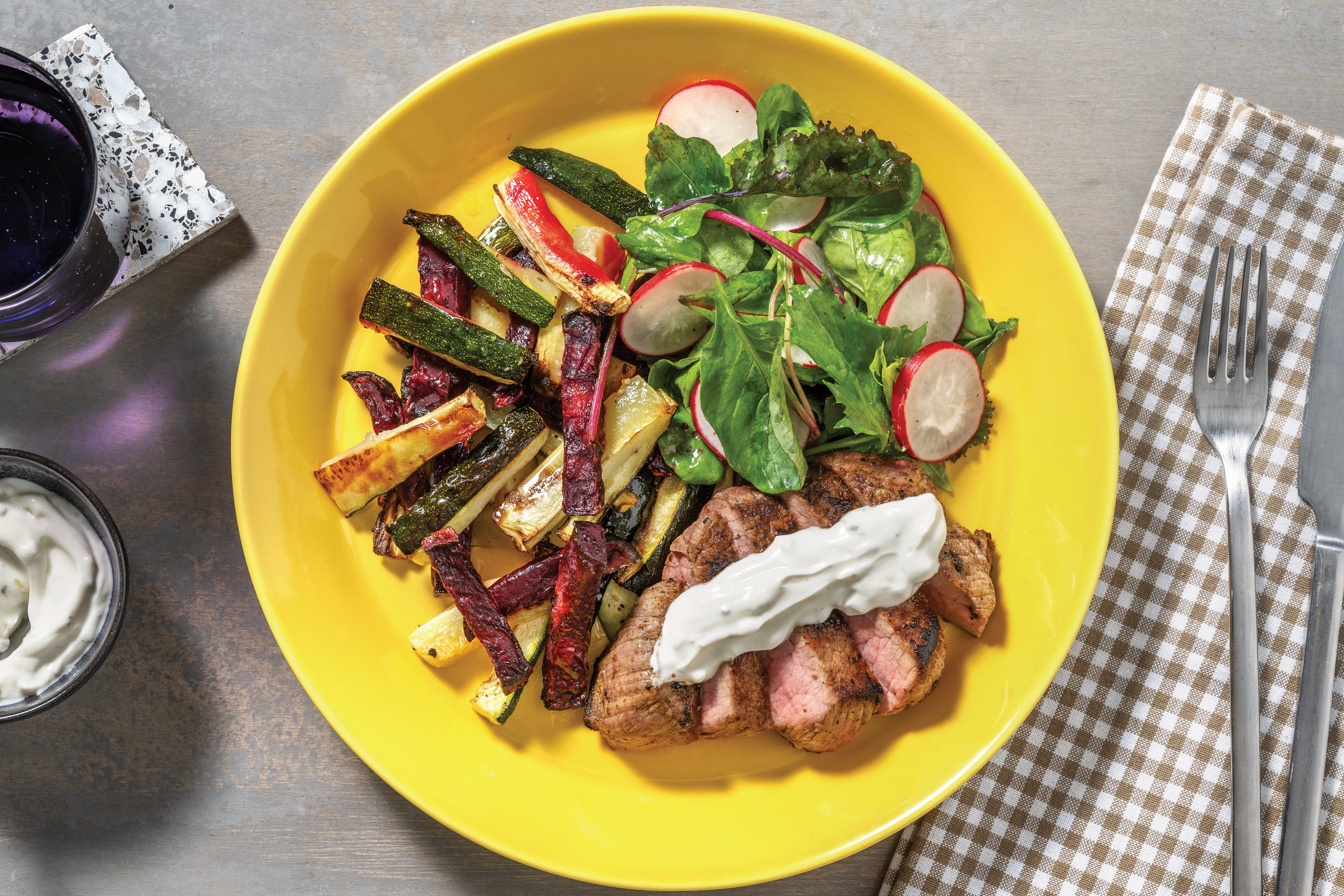 Seared Dukkah Steak