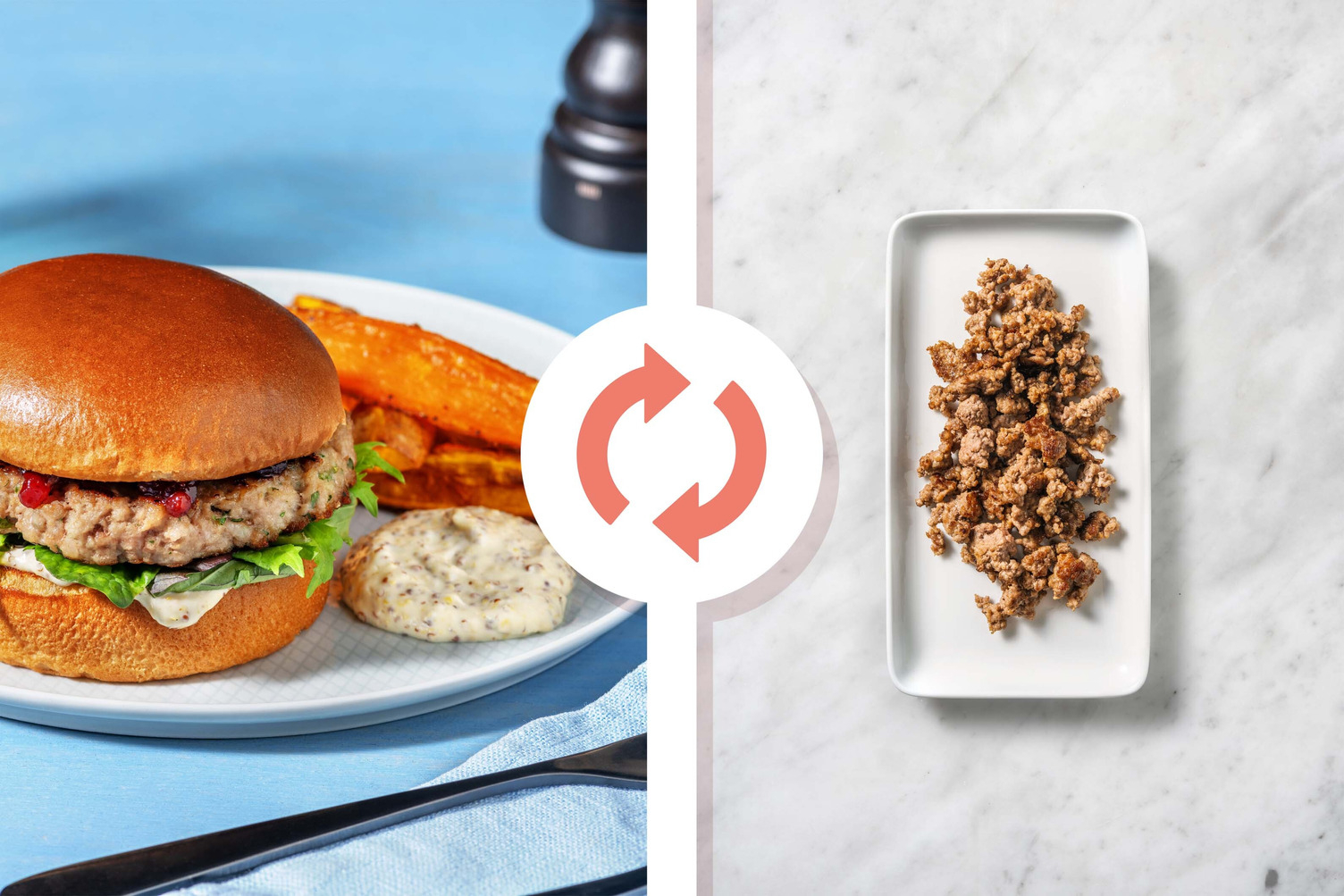 Sandwichs à la dinde aux herbes et à la sauce aux canneberges