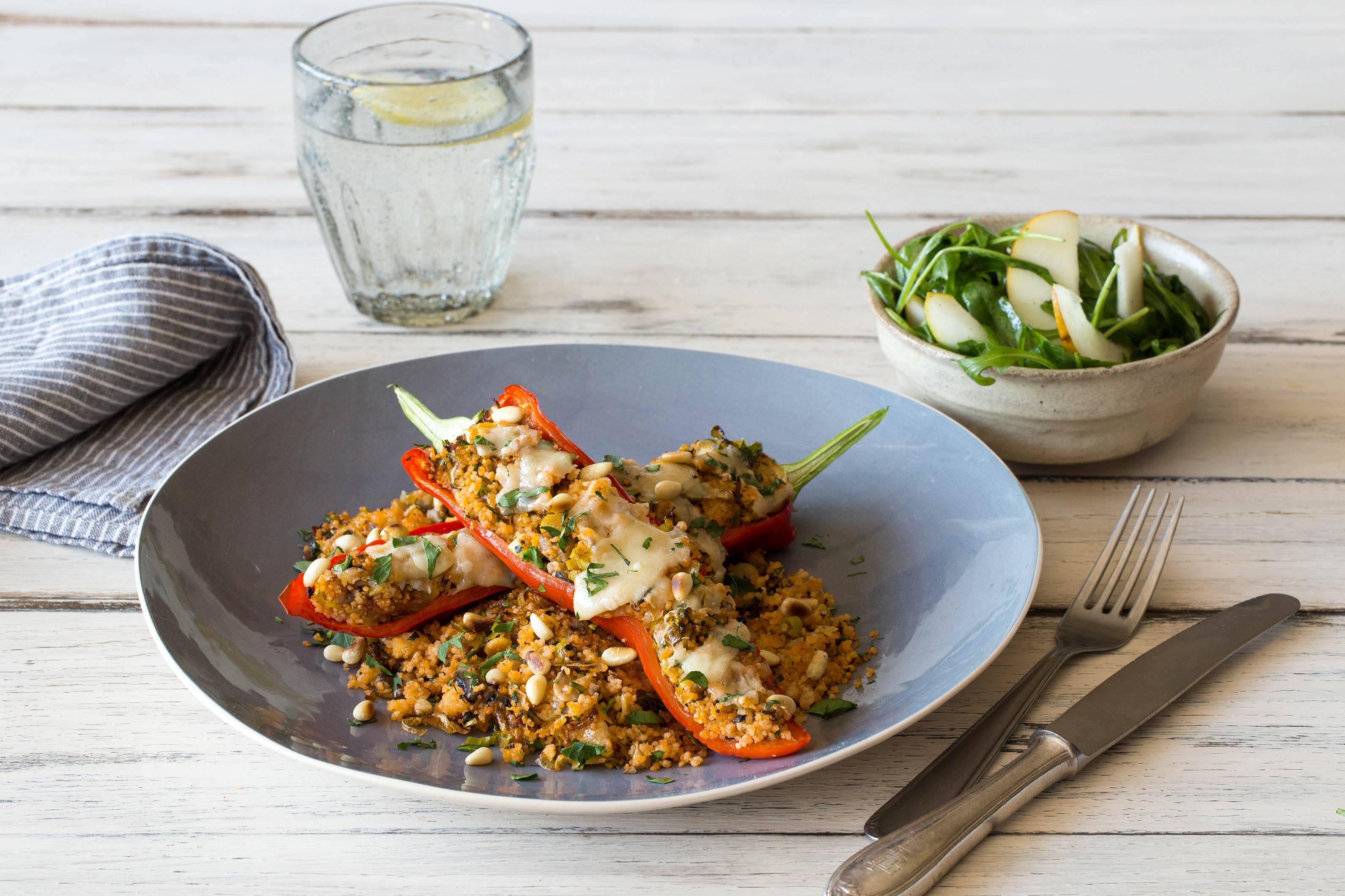 Herzhaft trifft süss: Spitzpeperoni gefüllt