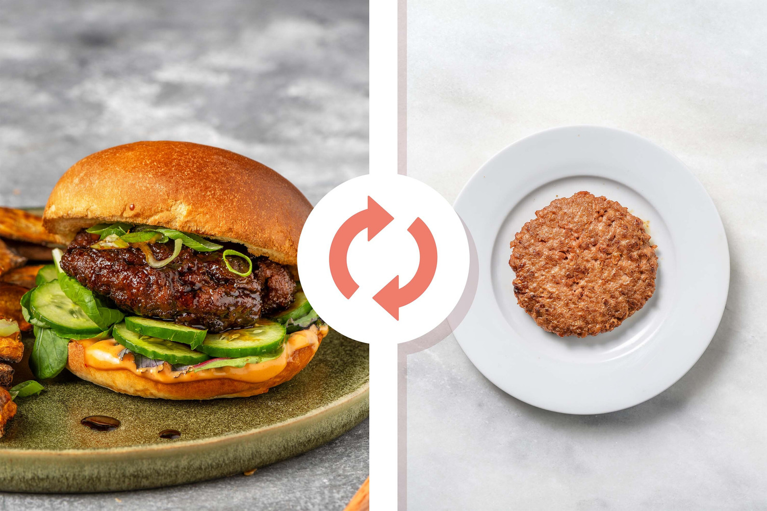 Hoisin-Glazed Veggie Burger