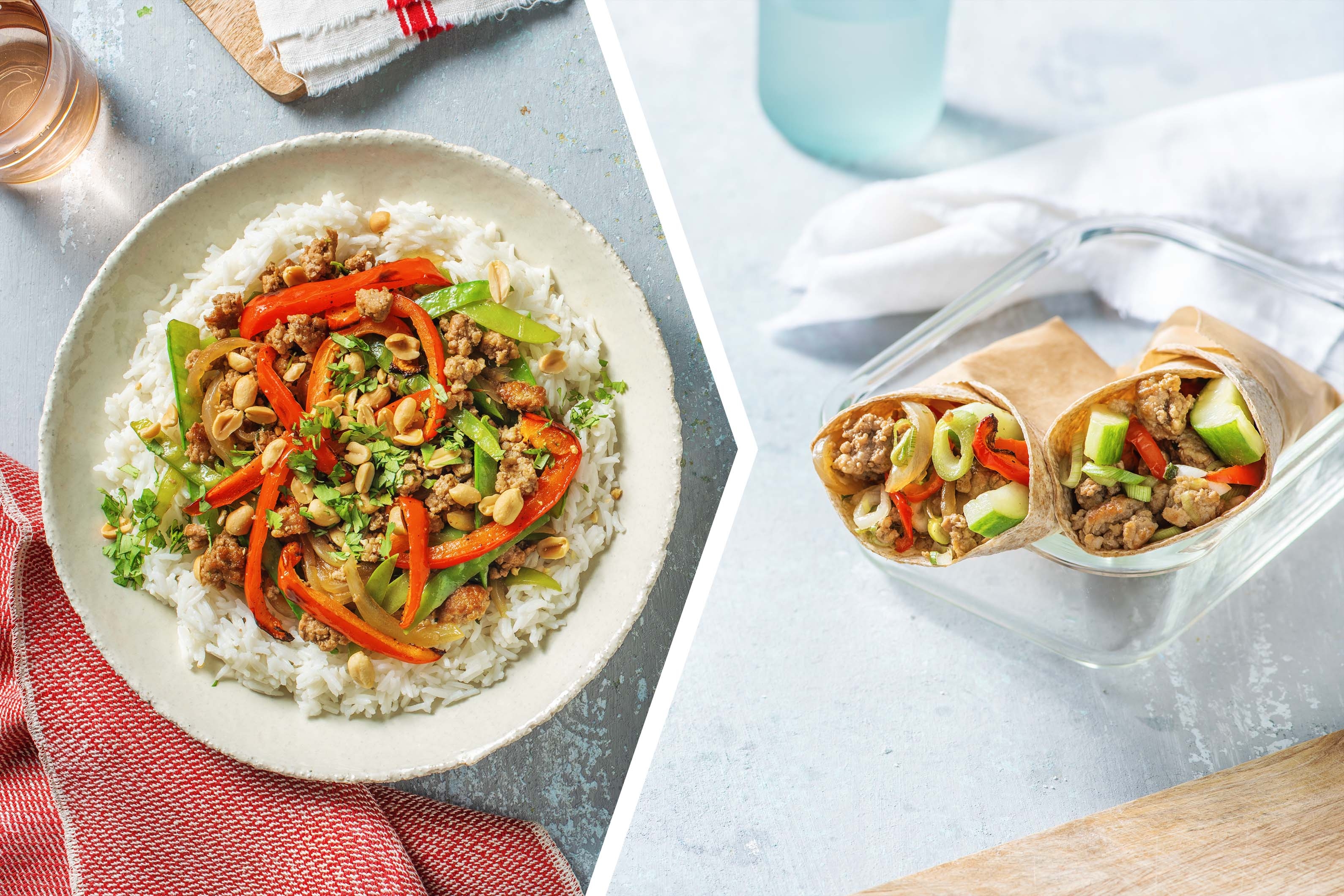 Hoisin Pork Stir Fry Dinner