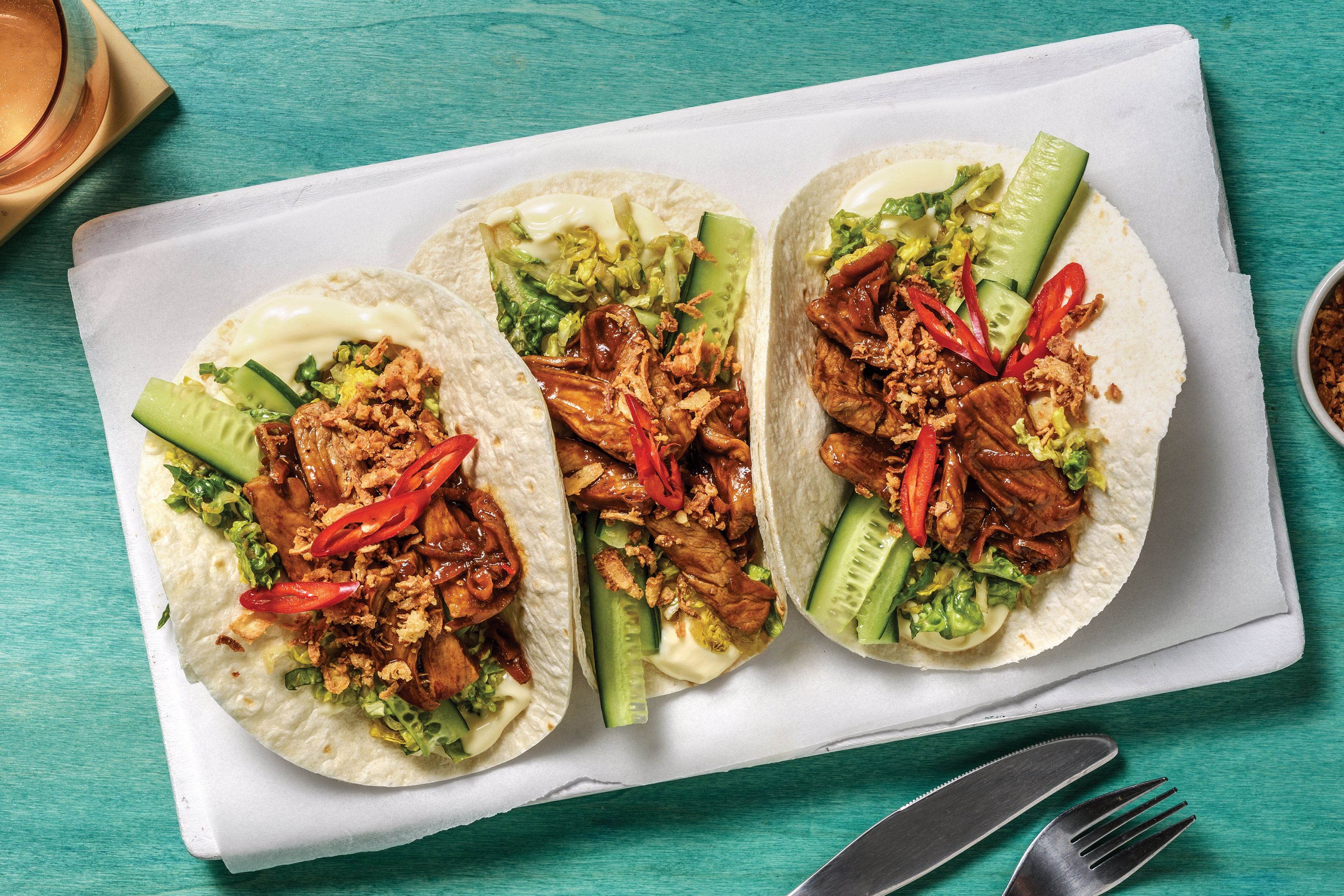Hoisin Pork Tacos
