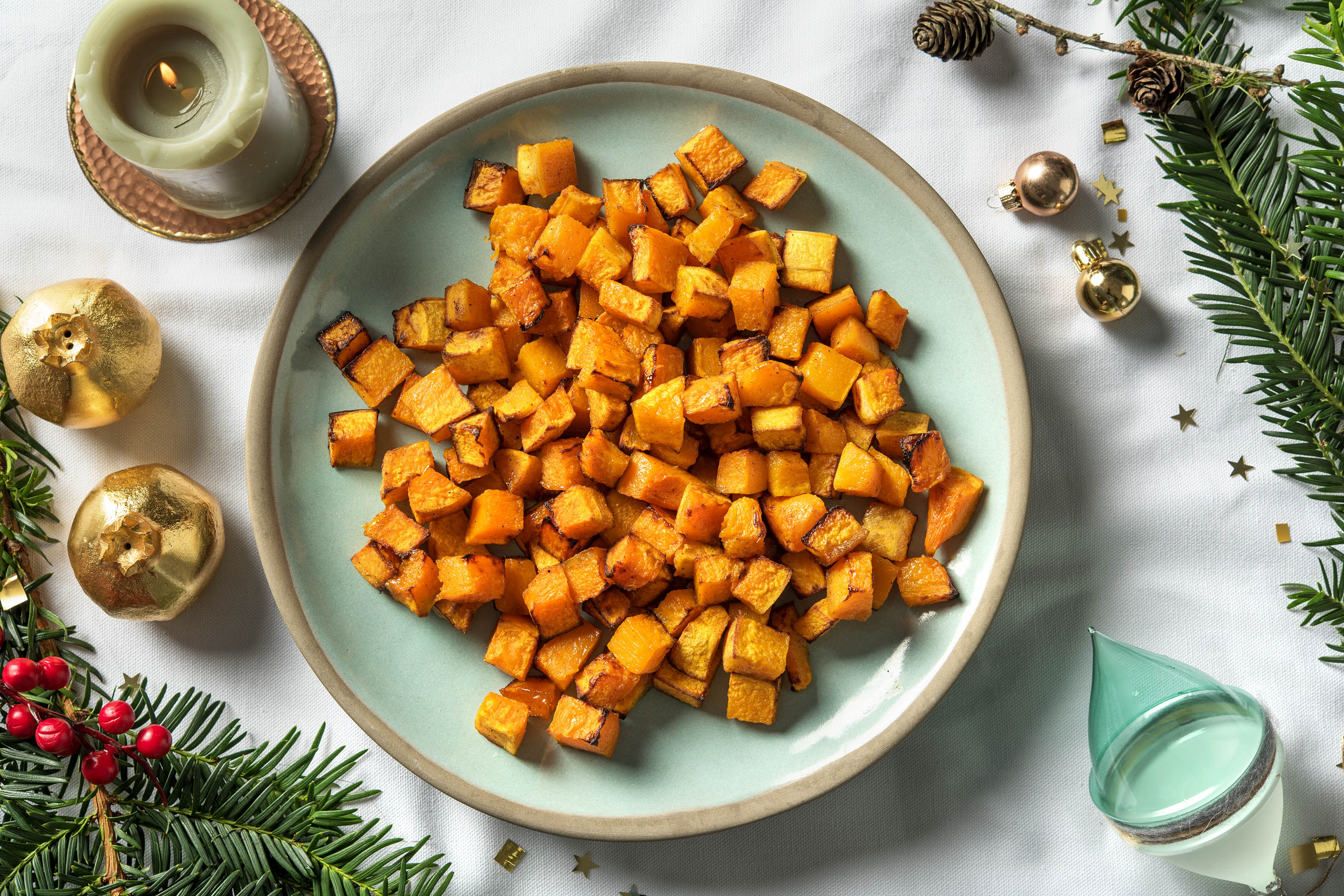 Holiday Spiced Butternut Squash