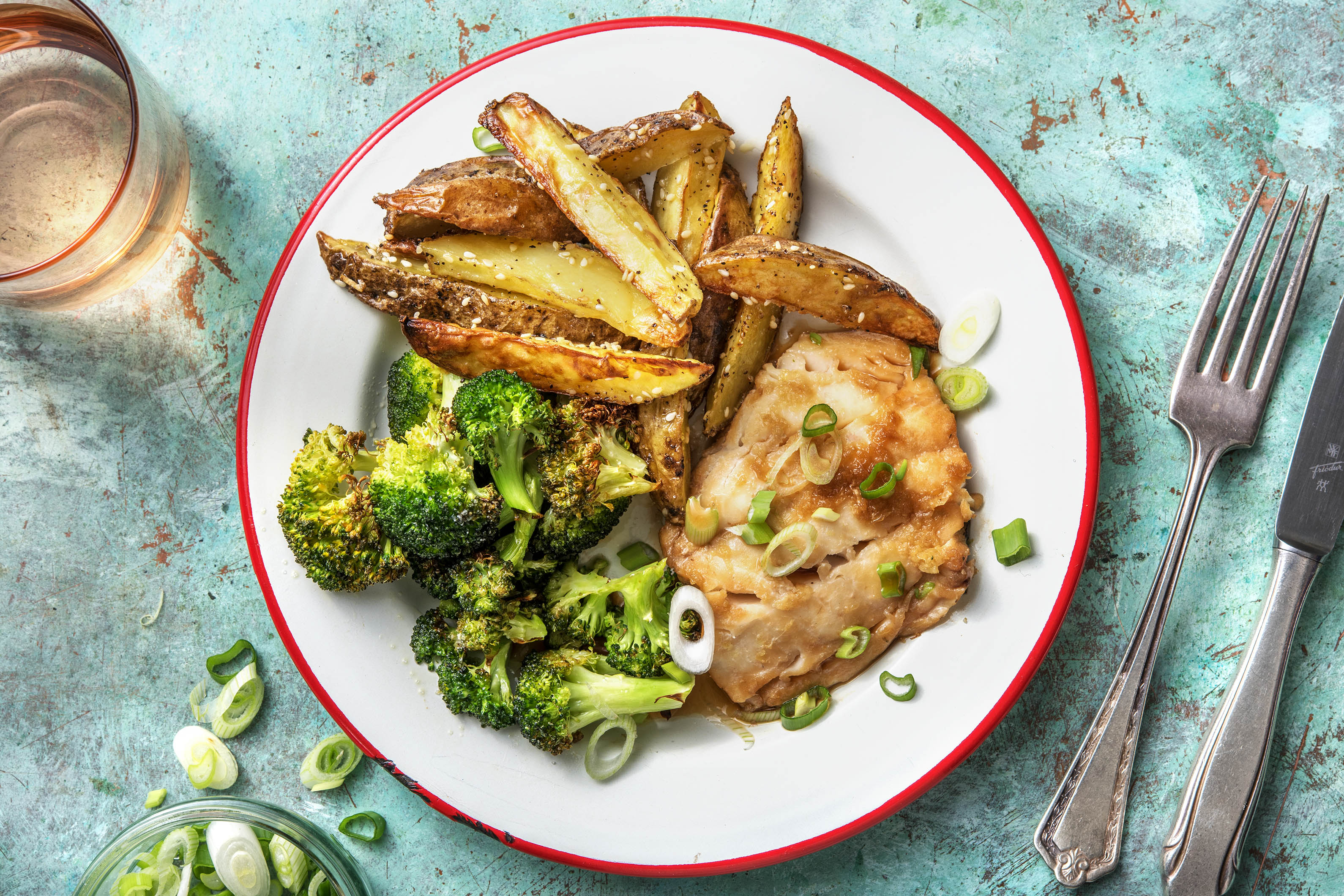 Honey, Ginger and Soy Fish Parcels