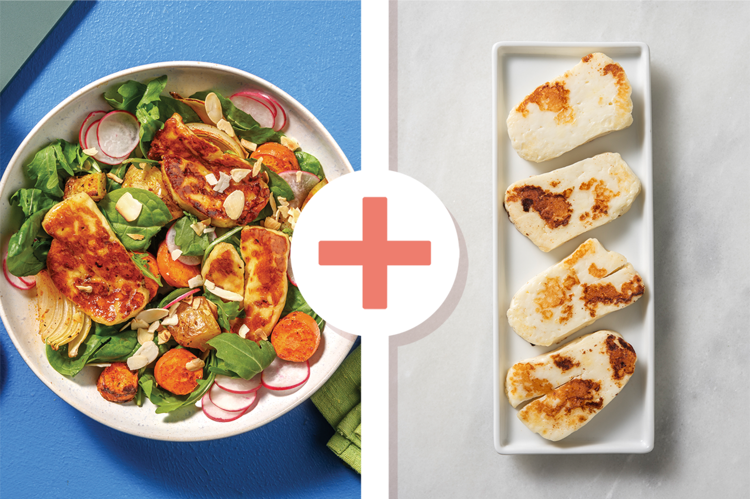 Honey-Glazed Double Haloumi