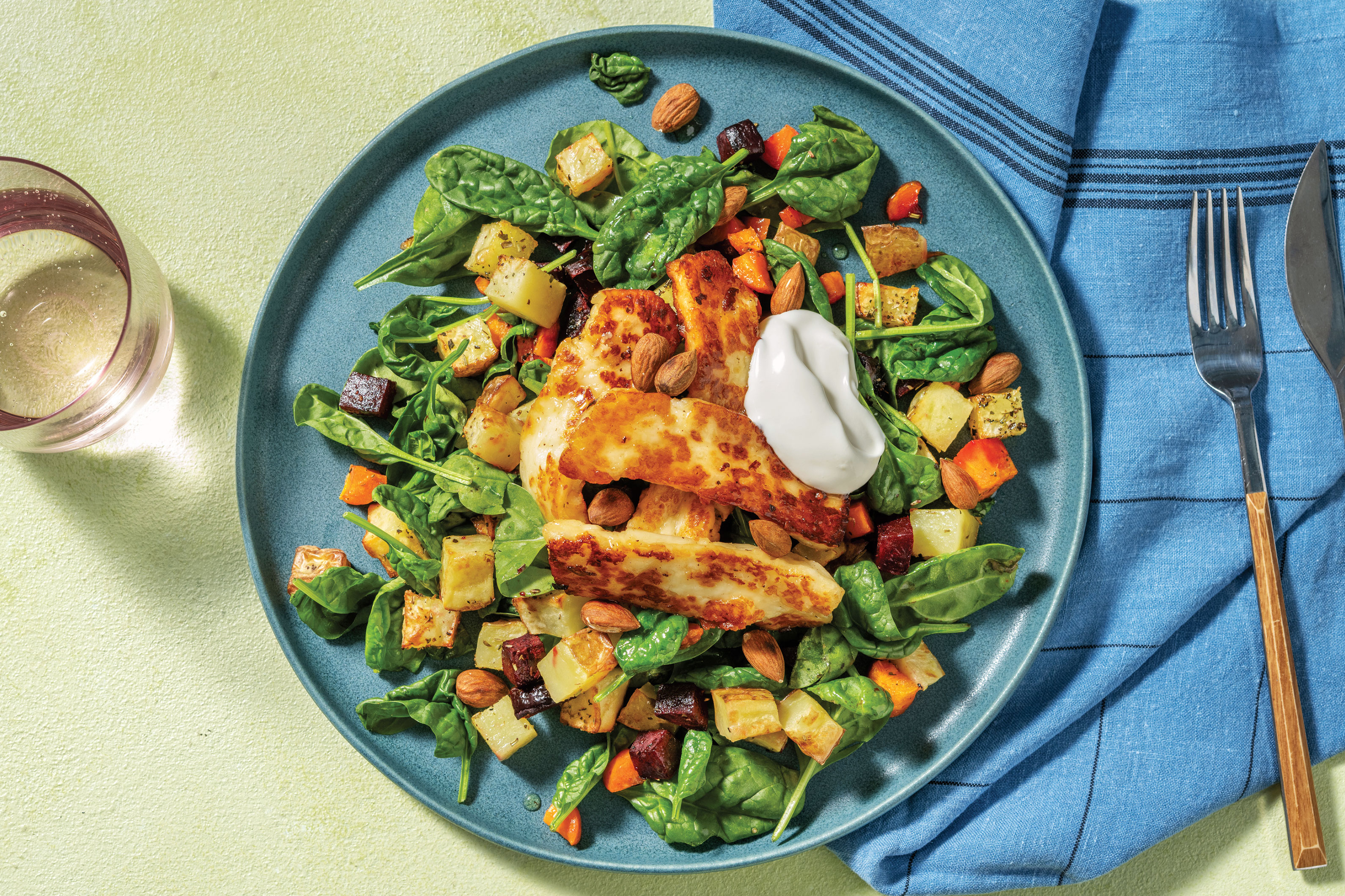 Honey-Glazed Haloumi