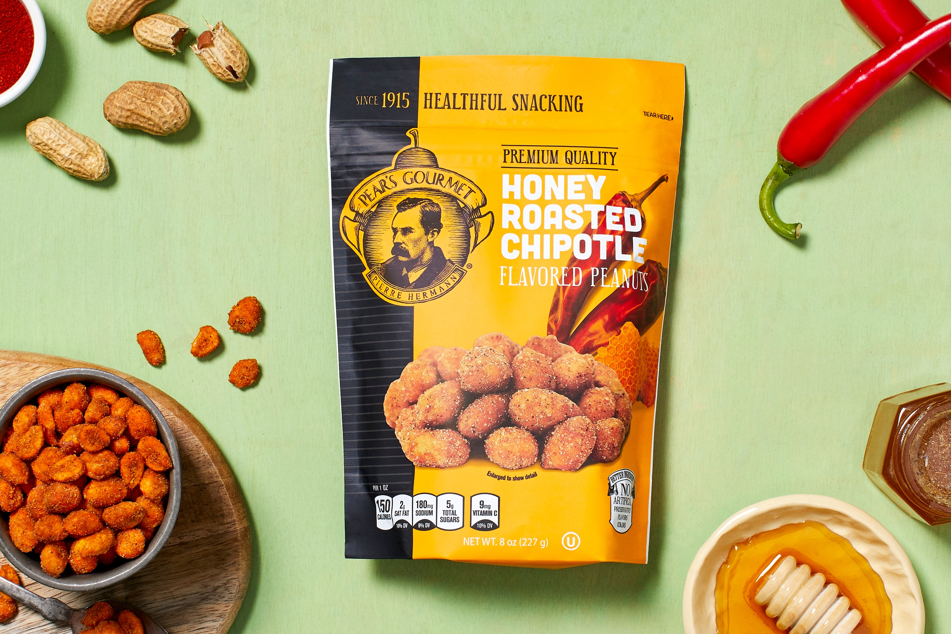 Honey Roasted Chipotle Peanuts