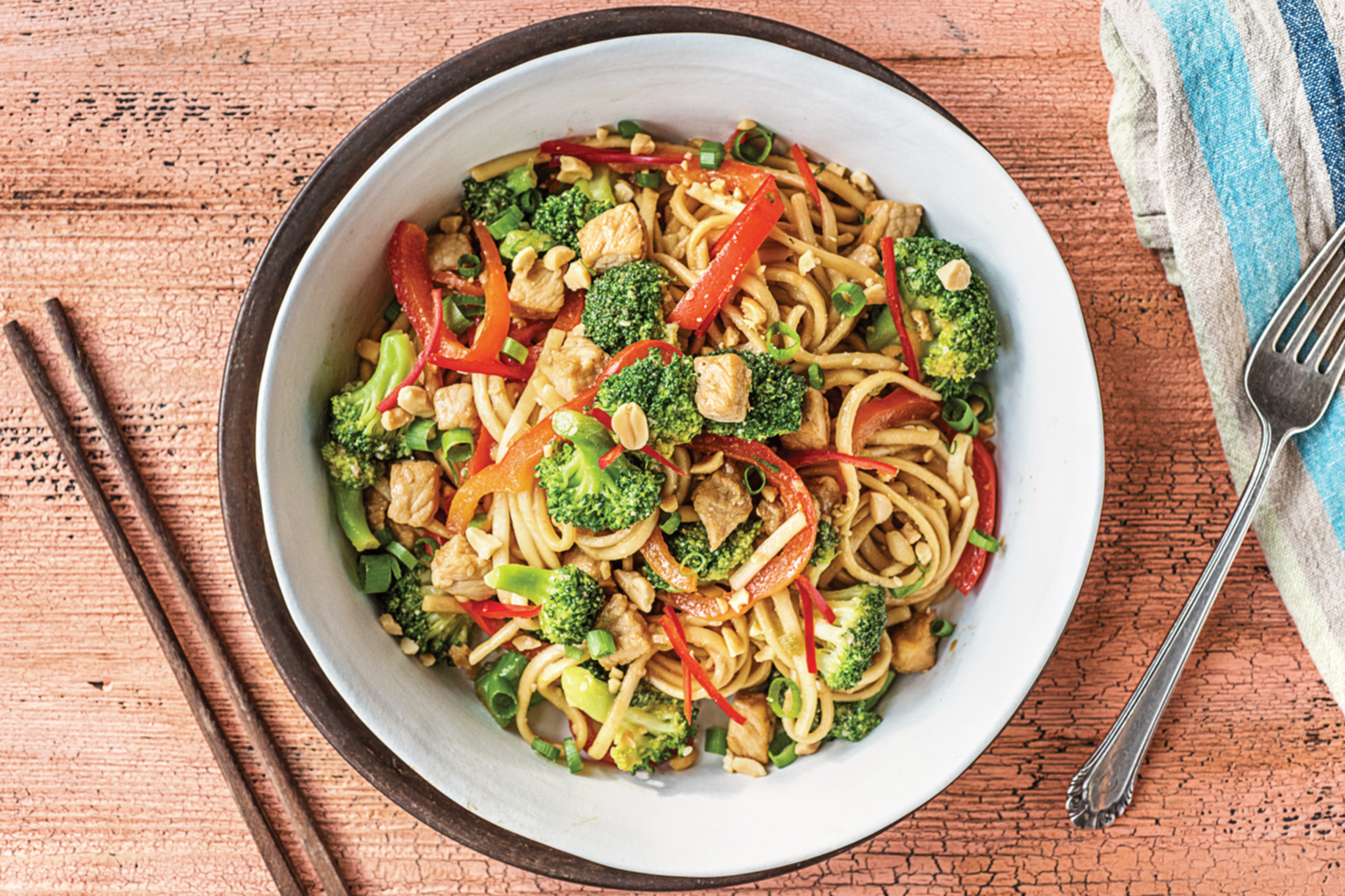 Japanese Style Stir-Fried Honey-Sesame Pork