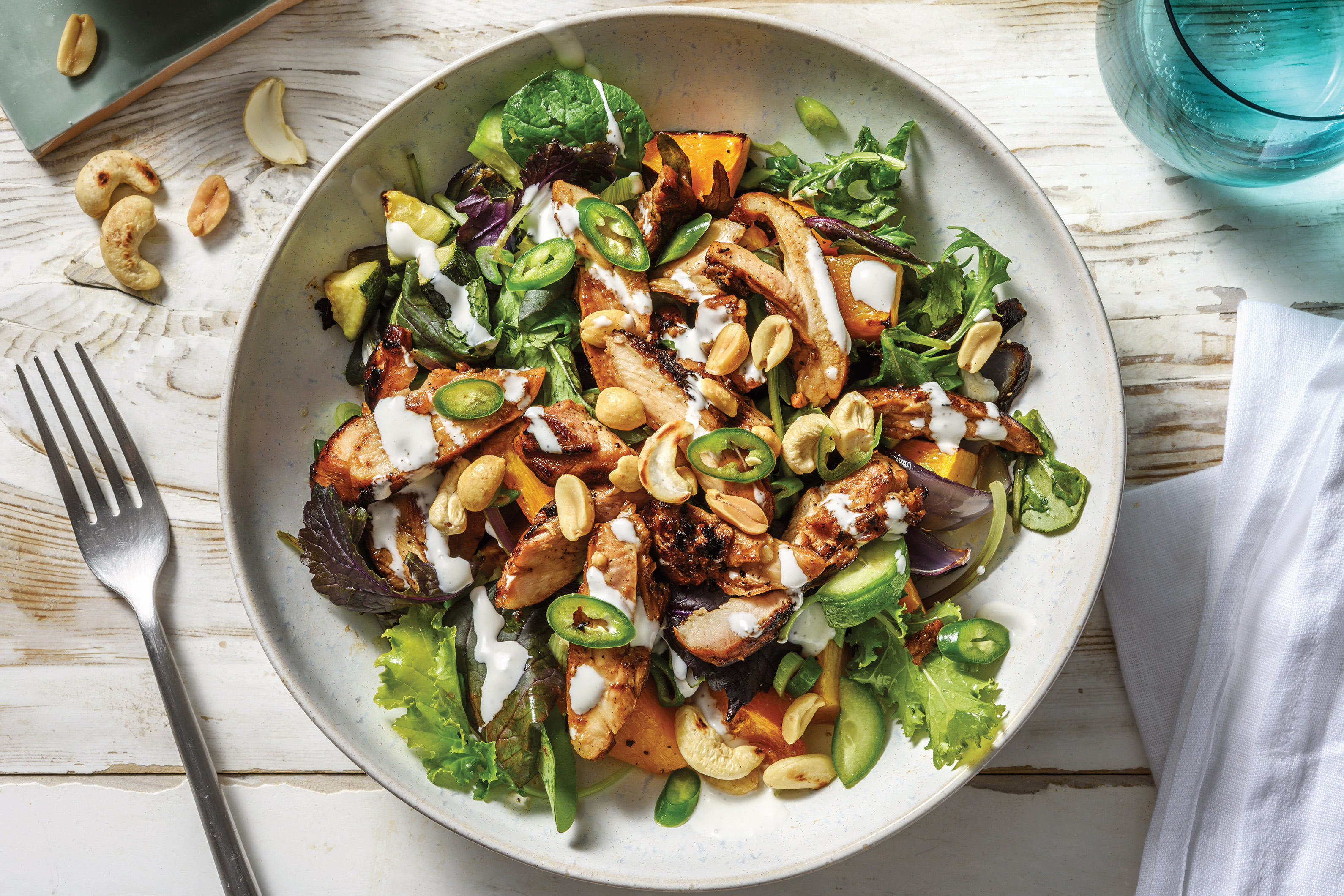 Honey-Soy Chicken Salad