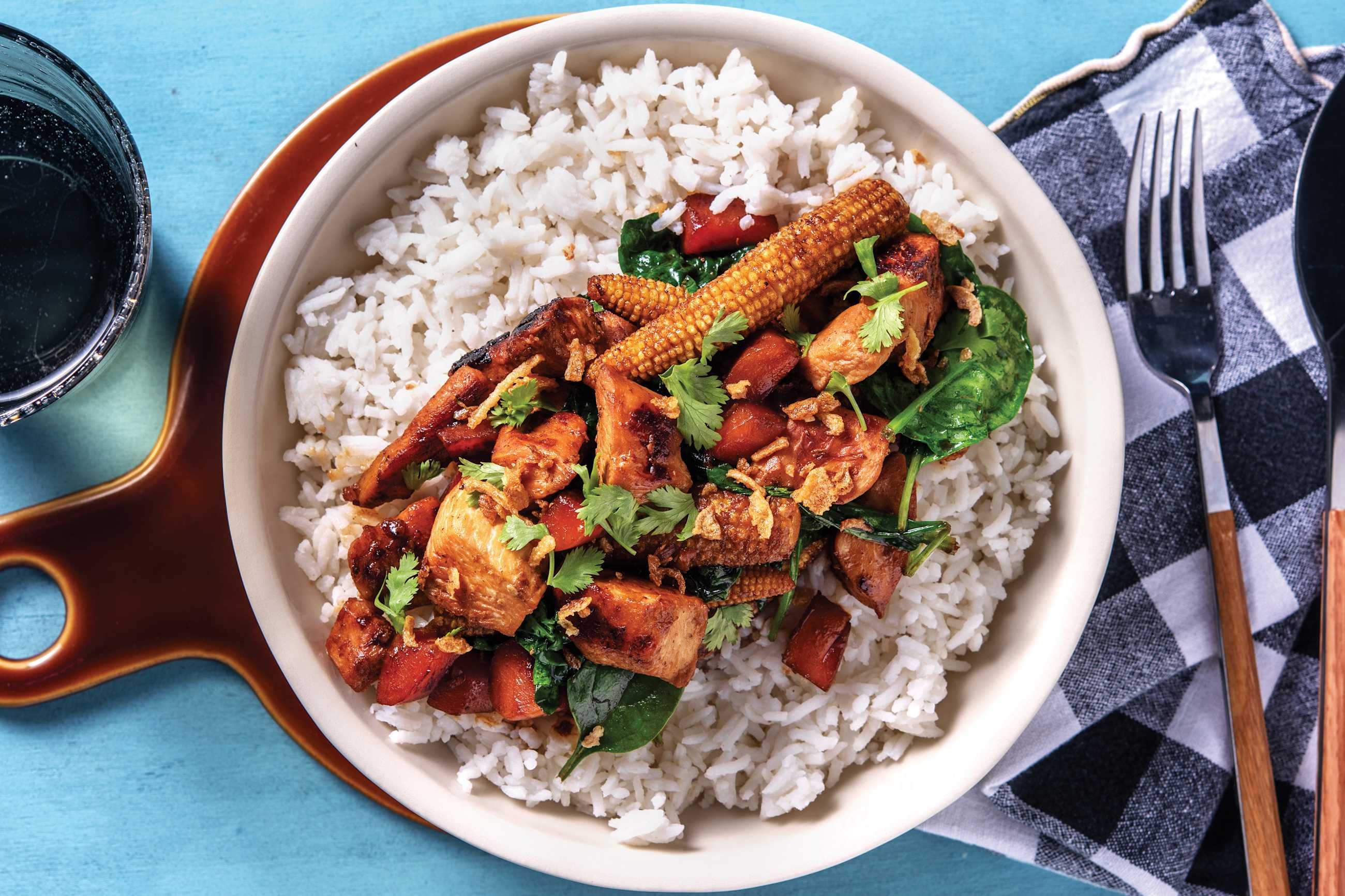 Honey-Soy Chicken & Veggie Stir-Fry