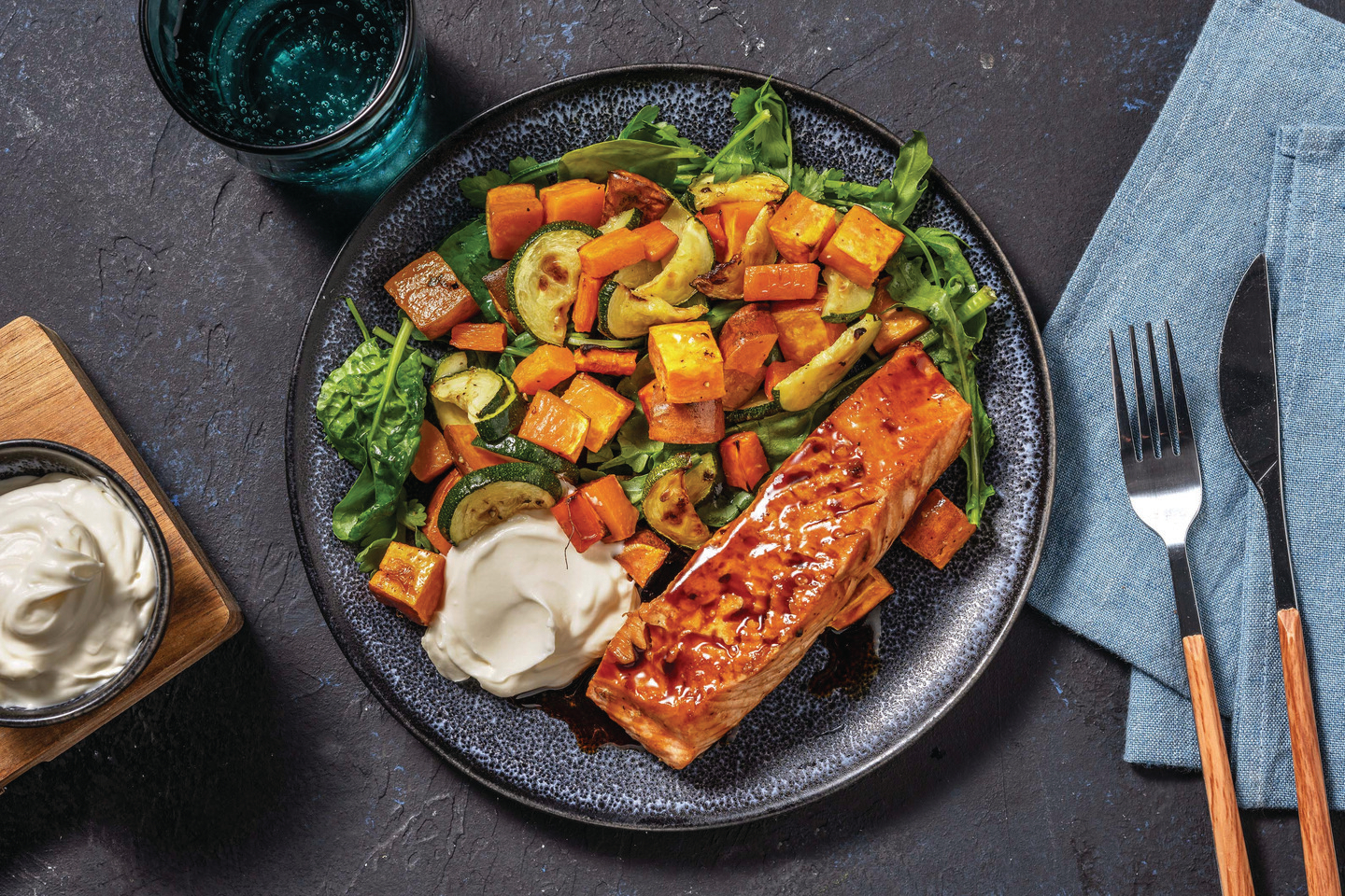 Honey-Soy Salmon