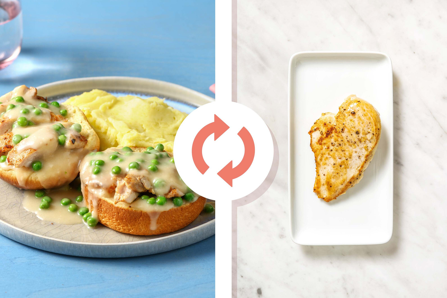 Hot chicken aux poitrines de poulet