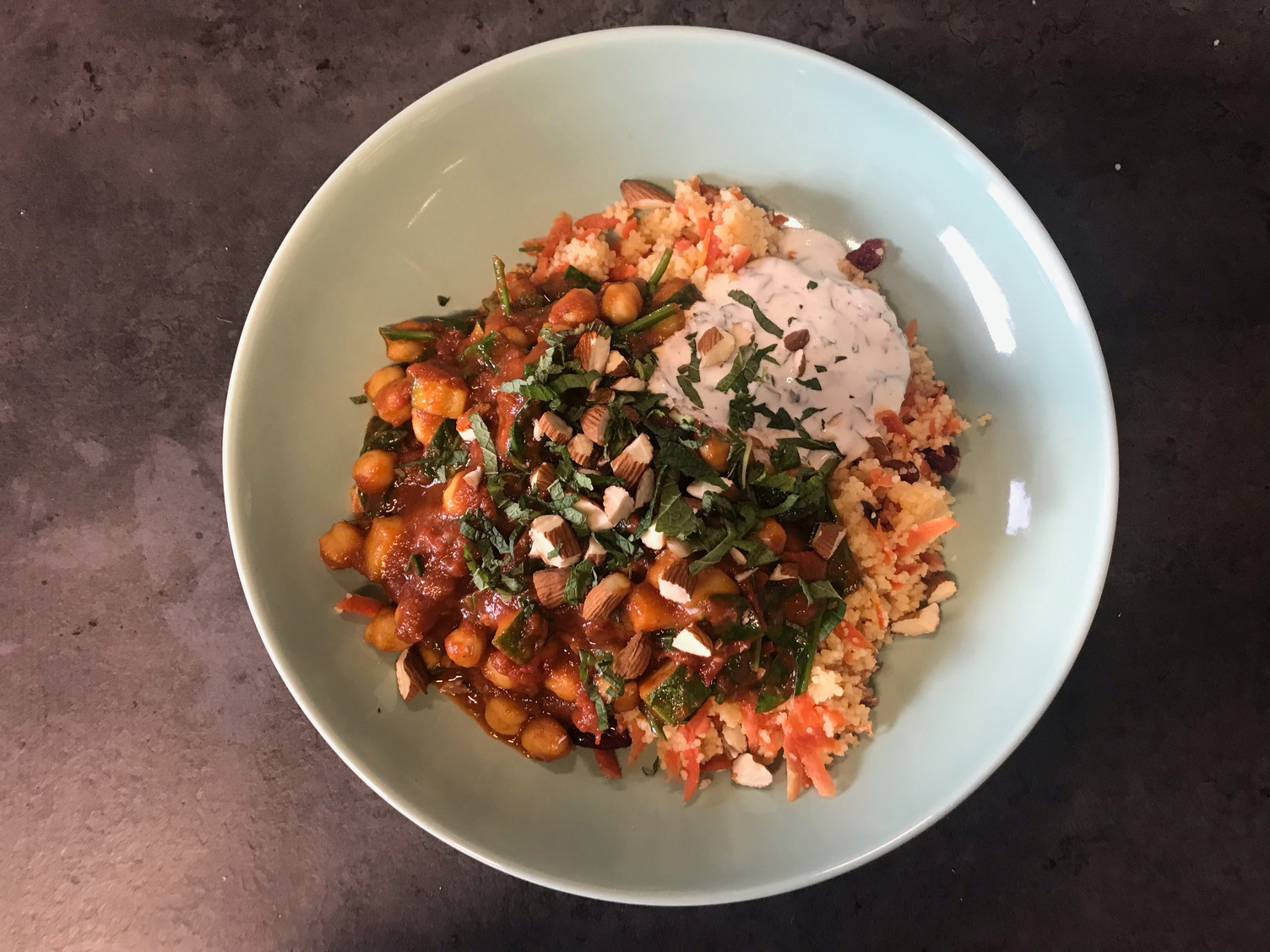 Middle Eastern Chickpea & Tomato Stew