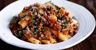 Veggie Ragu Rigatoni