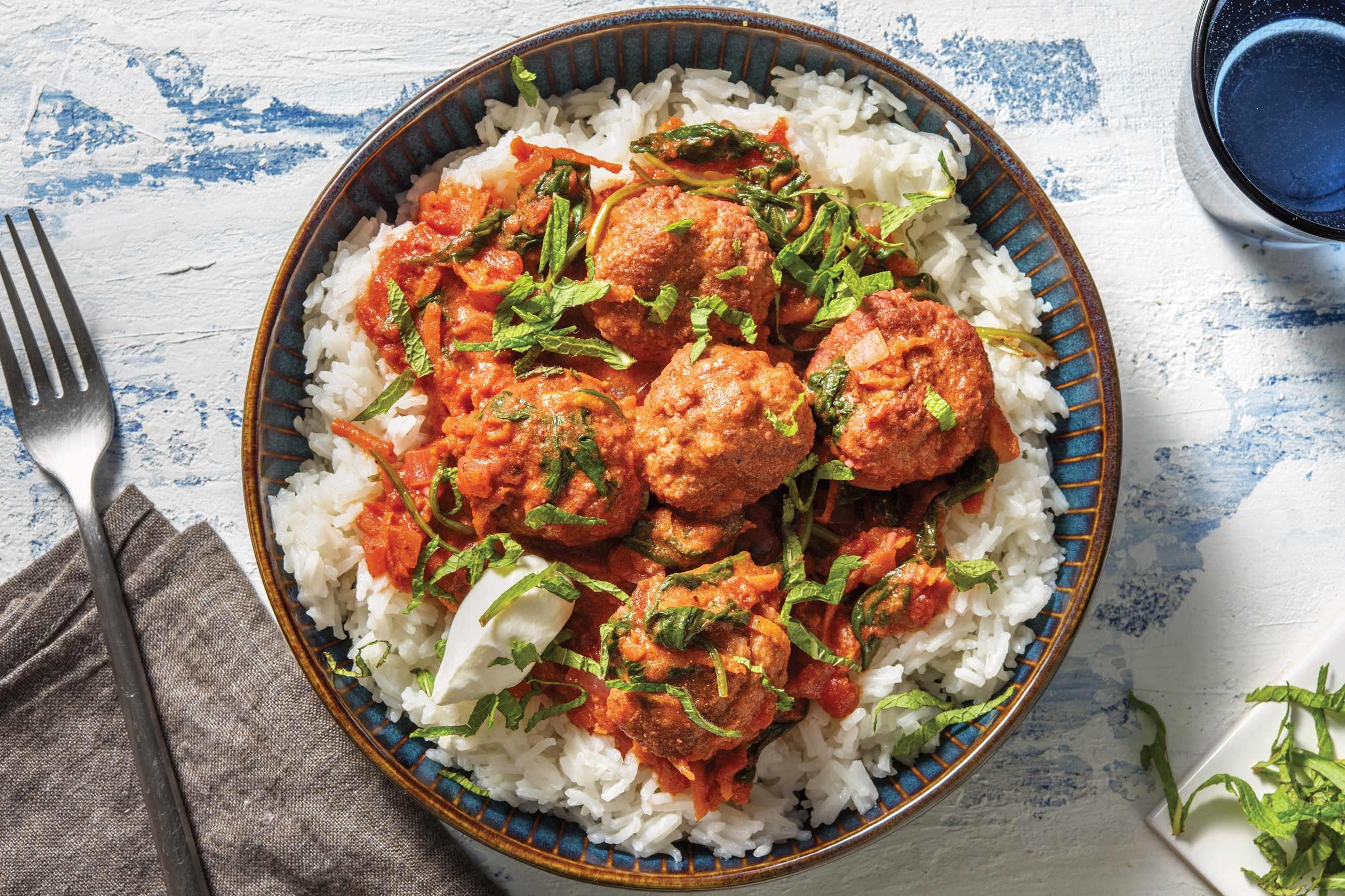 NZ Indian Beef Kofta Curry