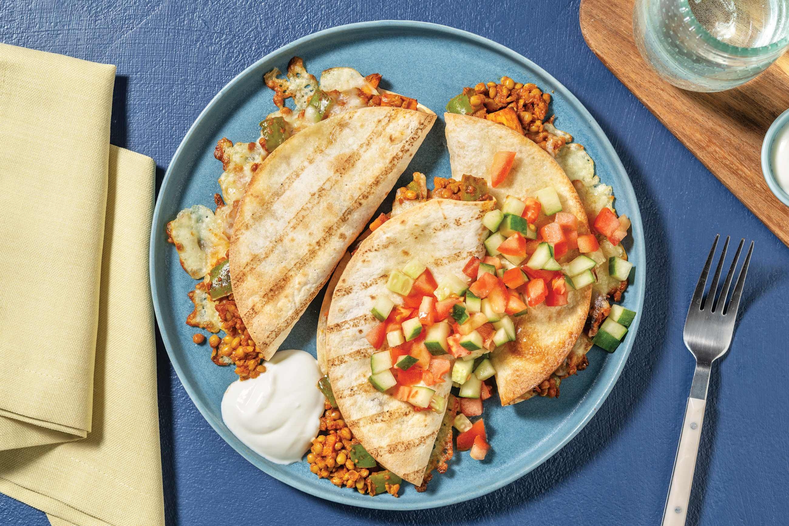 [S-Version] Indian Kumara & Lentil Dosa-Dillas