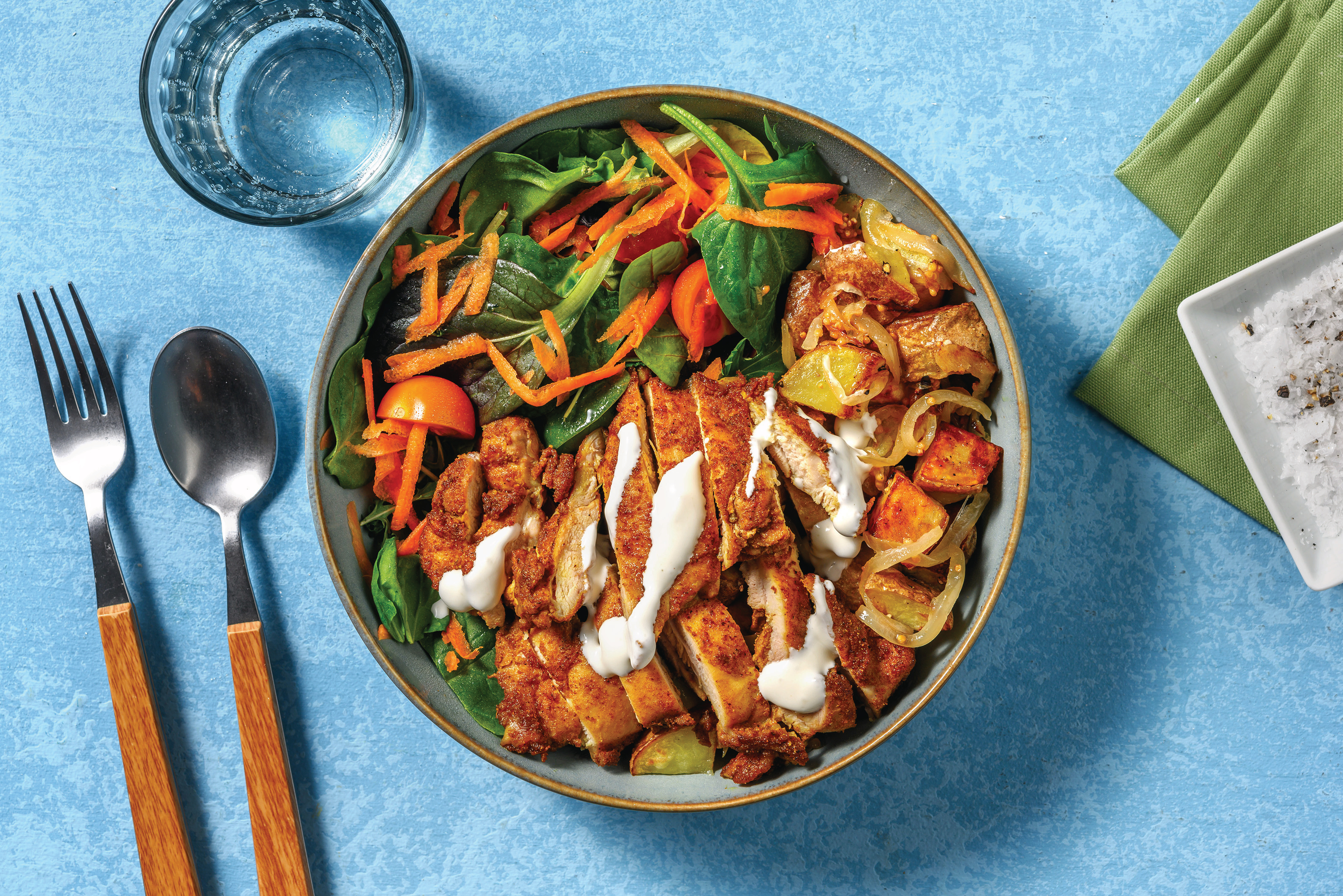 Mumbai-Spiced Chicken & Roast Potatoes