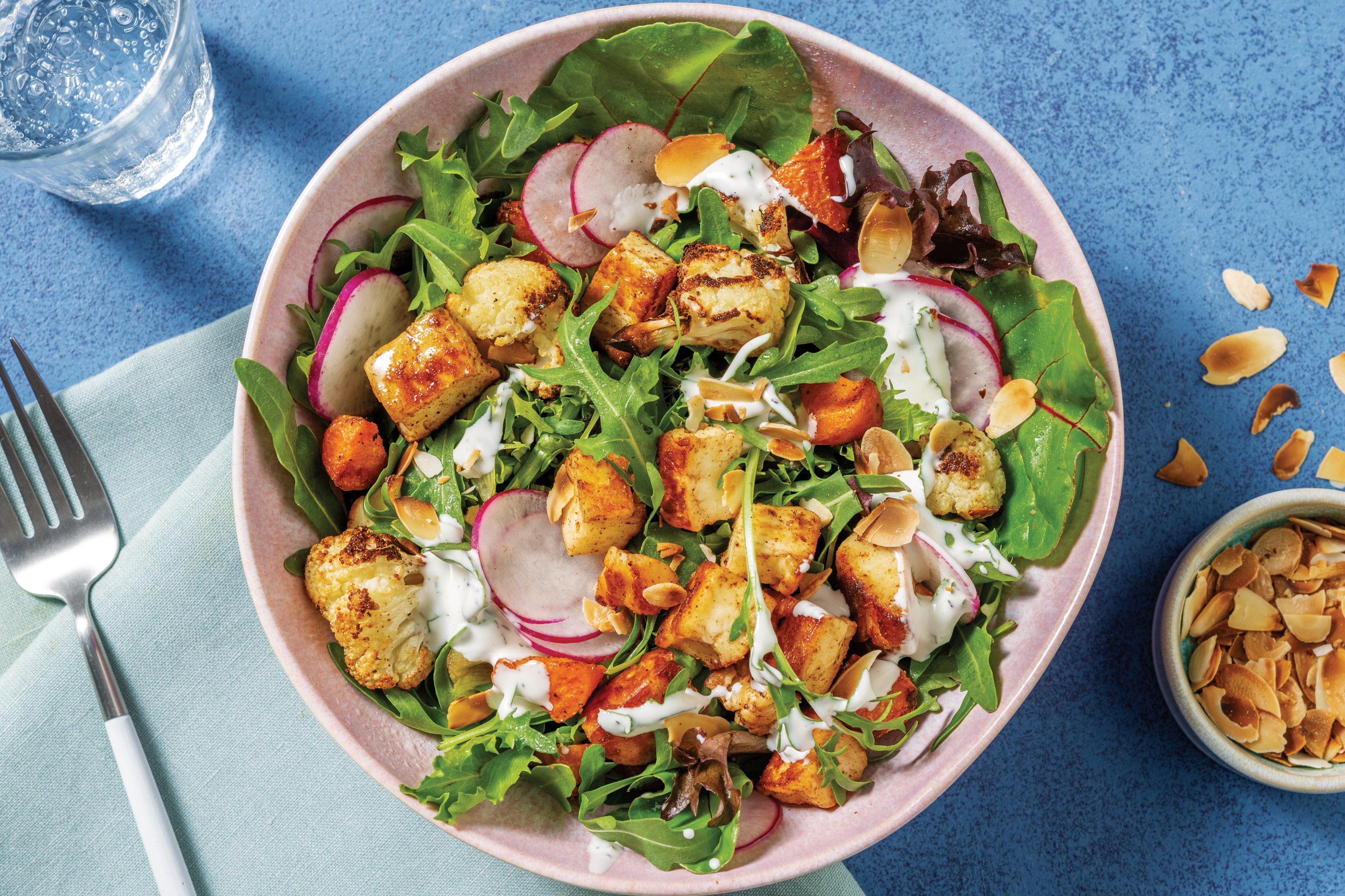 Indian-Style Paneer Salad