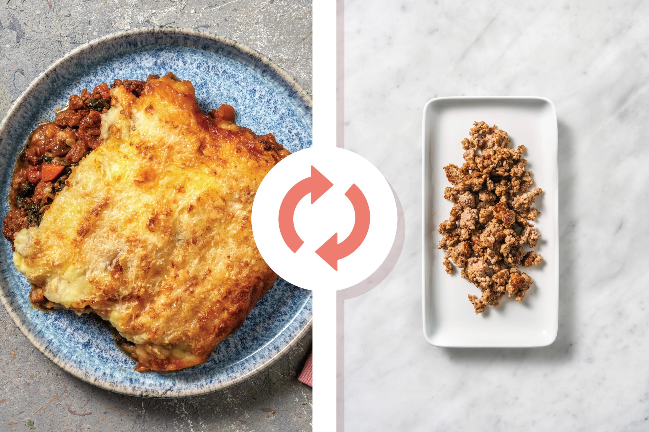 HelloHero: Italian Lamb & Potato-Top Pie