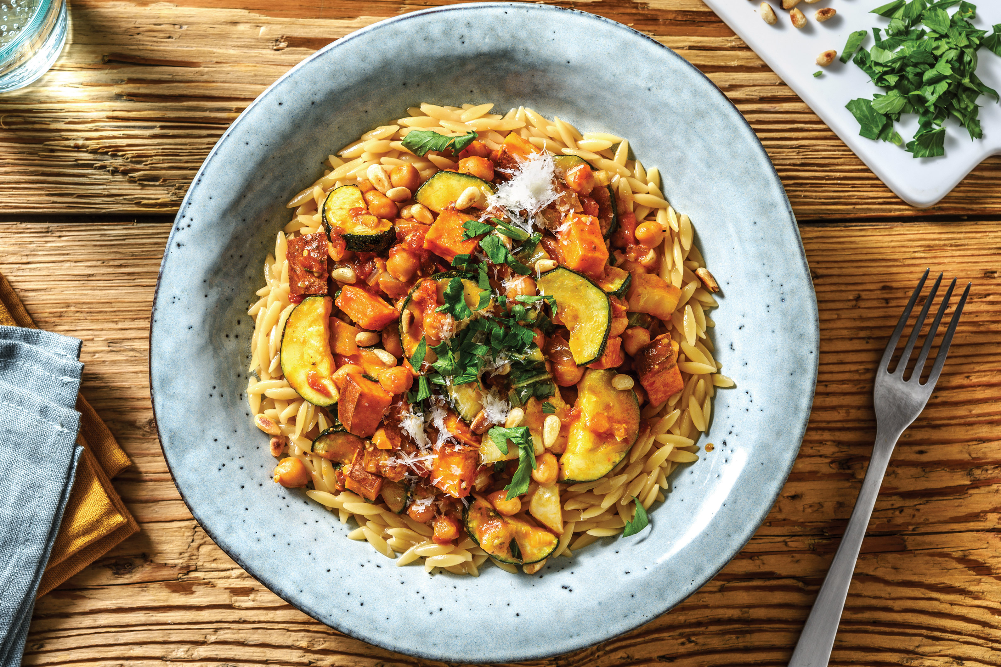 Italian Pesto & Chickpea Stew