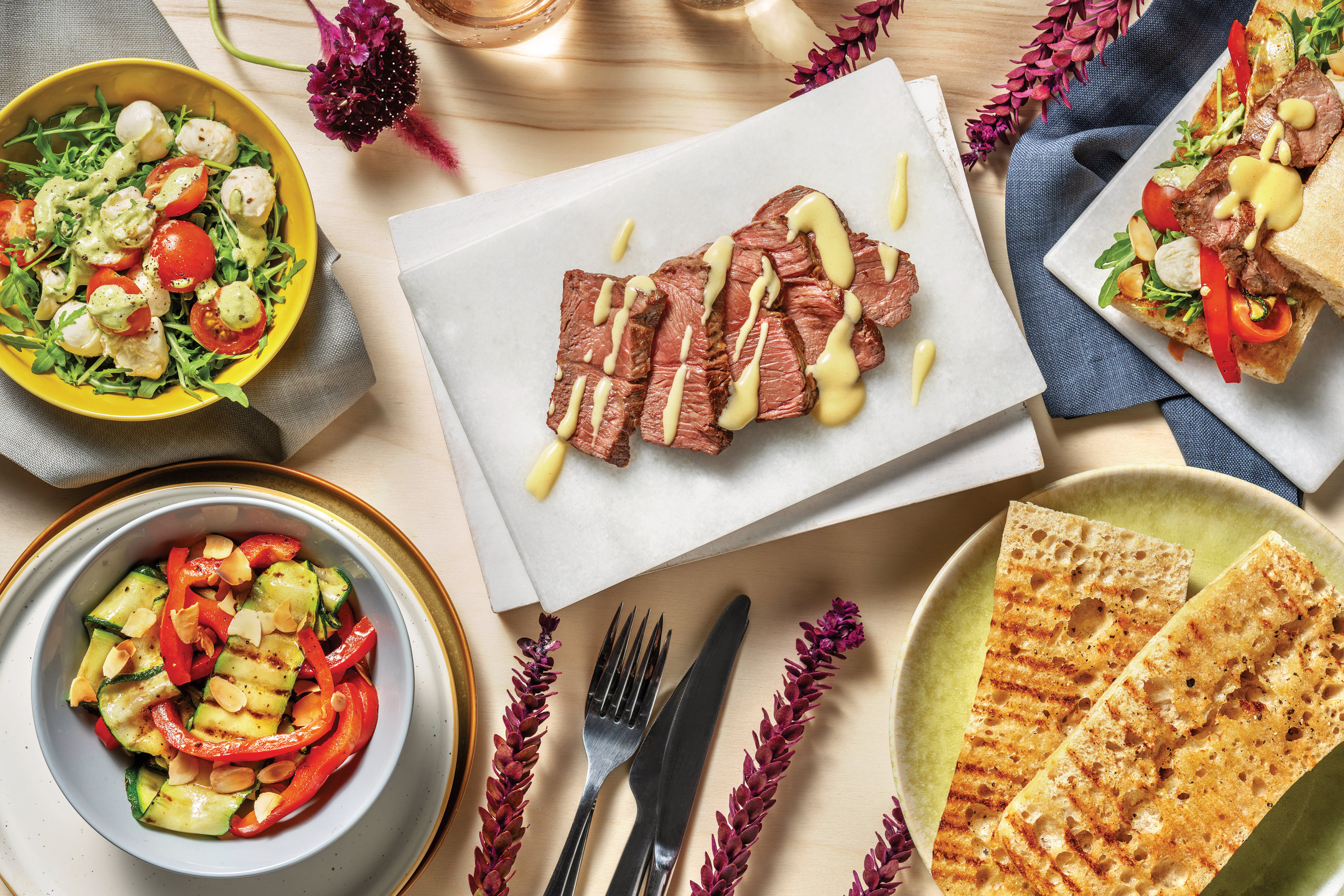 Italian Steak Sandwich Feast