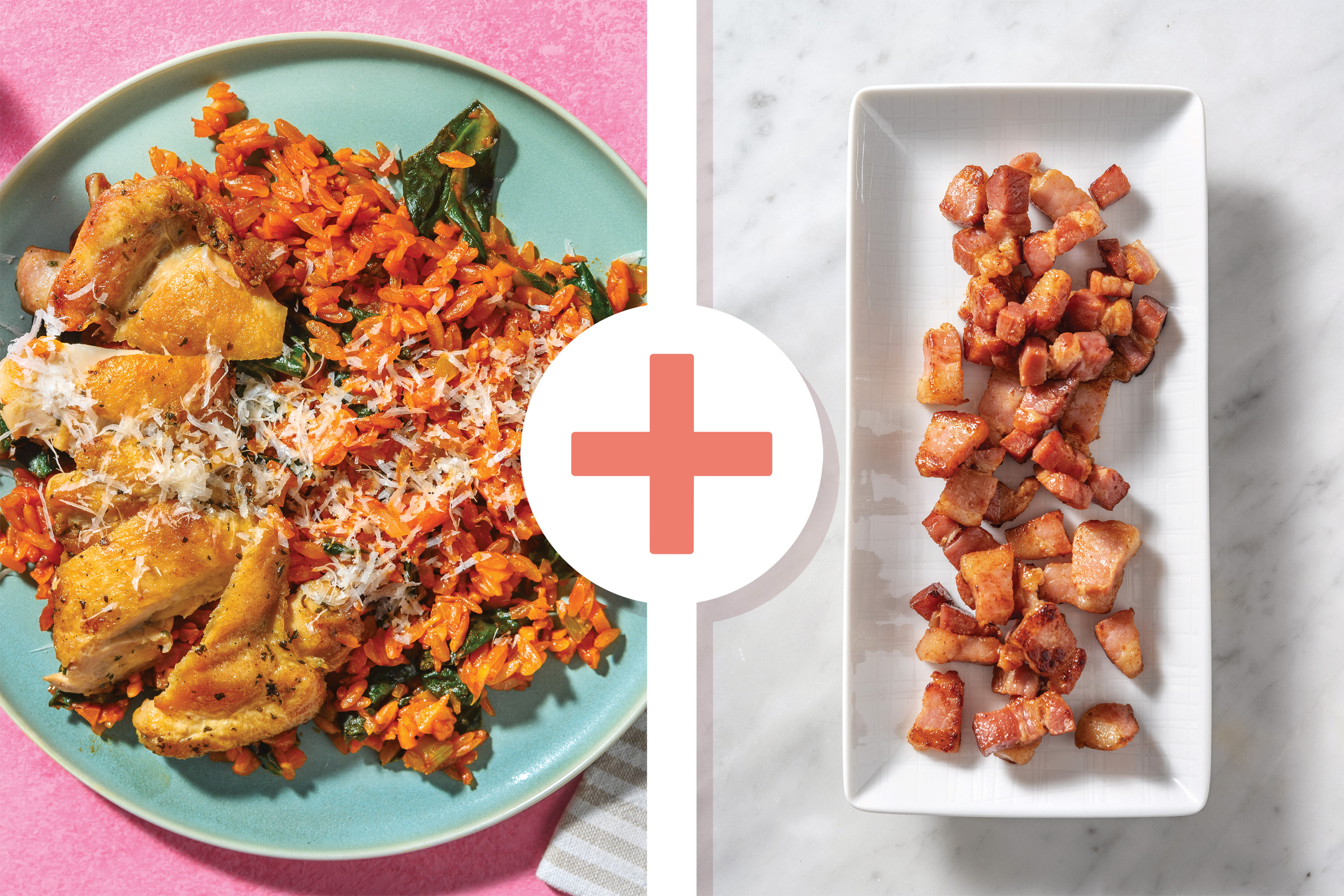 Easy Italian-Style Chicken & Bacon Risoni Bake