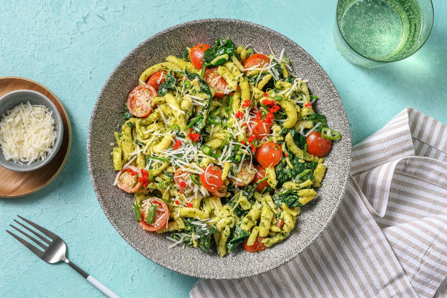 Italienische Spätzlepfanne