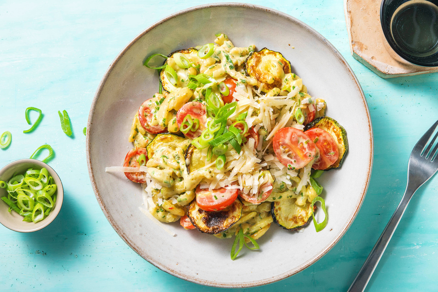 Italienische Spätzlipfanne