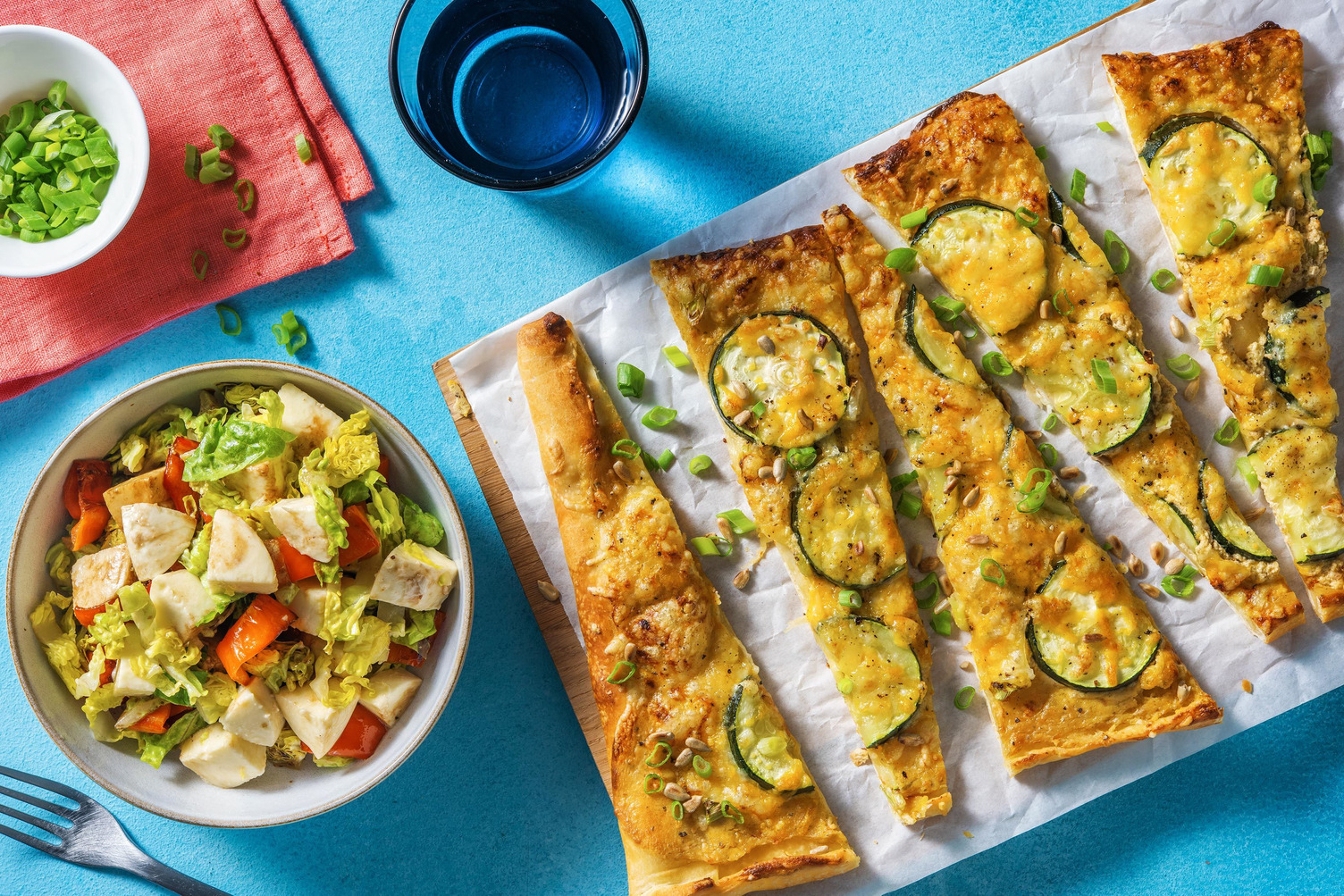 Italienischer Flammkuchen