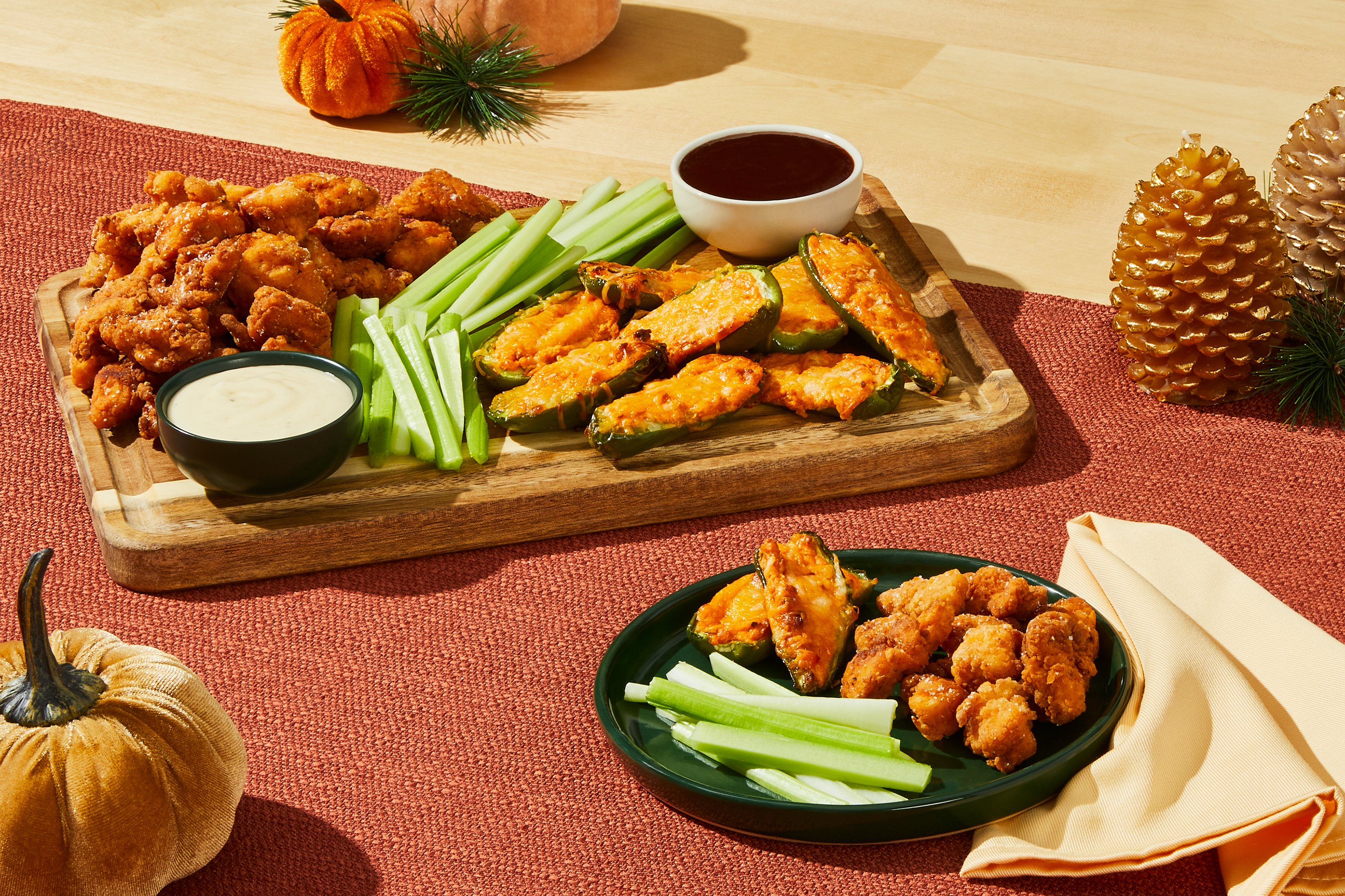 Jalapeño Poppers & Chicken Bites